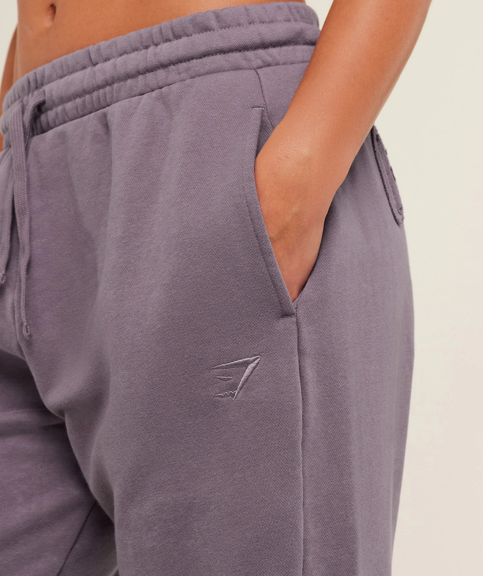 Gymshark Power Washed Cuff Joggers - Dusk Purple/Acid Wash sold by Gymshark product image thumbnail 4