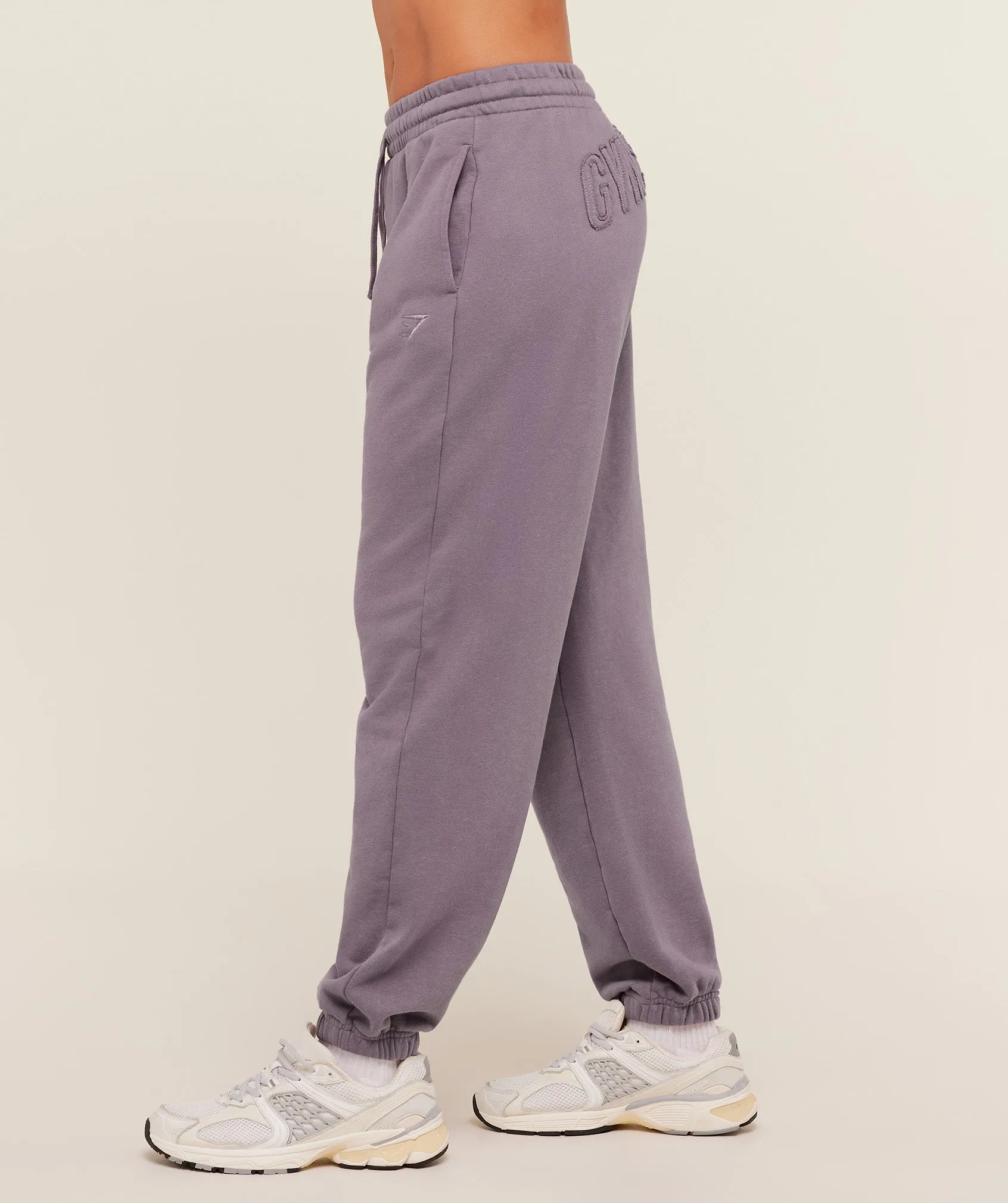 Gymshark Power Washed Cuff Joggers - Dusk Purple/Acid Wash sold by Gymshark product image thumbnail 3