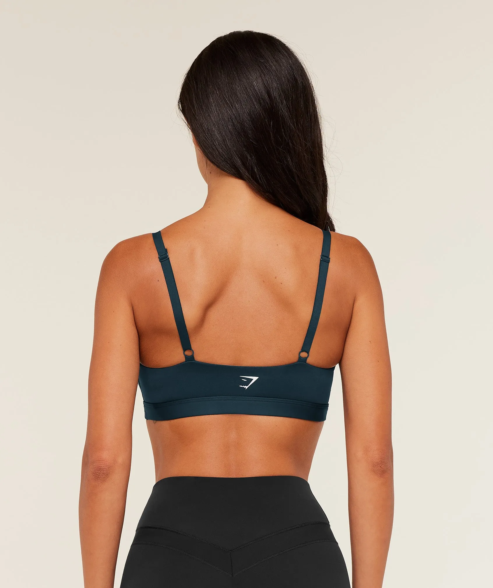 Gymshark Balcony Peekaboo Sports Bra - Deep Petrol Blue sold by Gymshark product image thumbnail 2