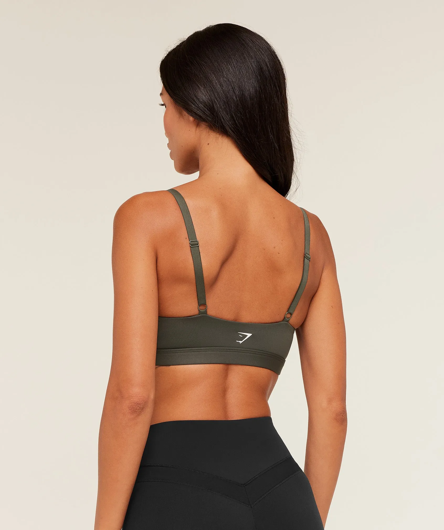 Gymshark Balcony Peekaboo Sports Bra - GS Strength Green sold by Gymshark product image thumbnail 2