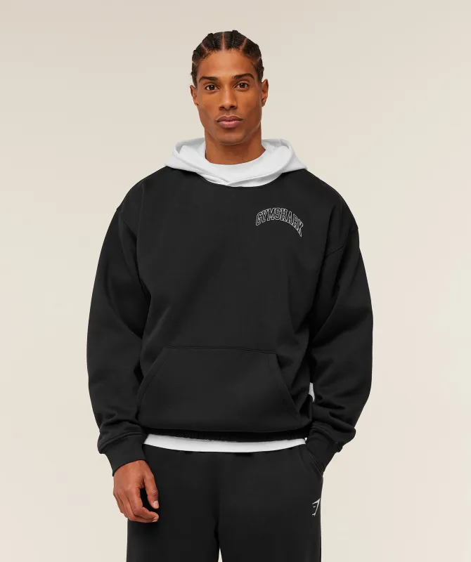 Gymshark Collegiate Tech Hoodie - GS Black sold by Gymshark