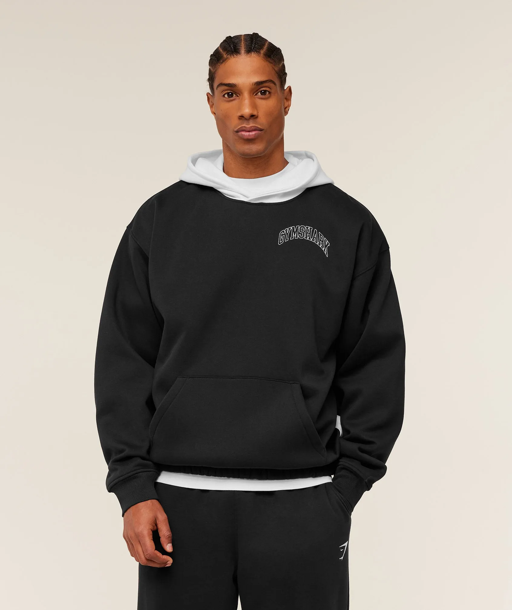 Gymshark Collegiate Tech Hoodie - GS Black sold by Gymshark