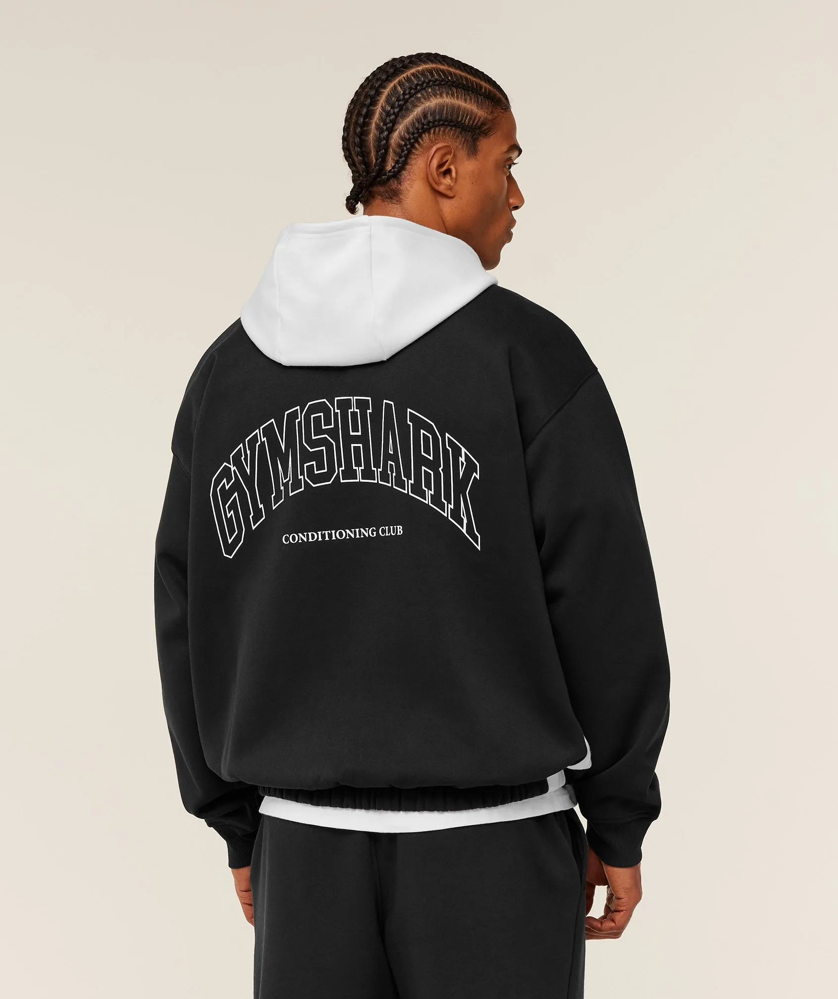 Gymshark Collegiate Tech Hoodie - GS Black sold by Gymshark product image thumbnail 2