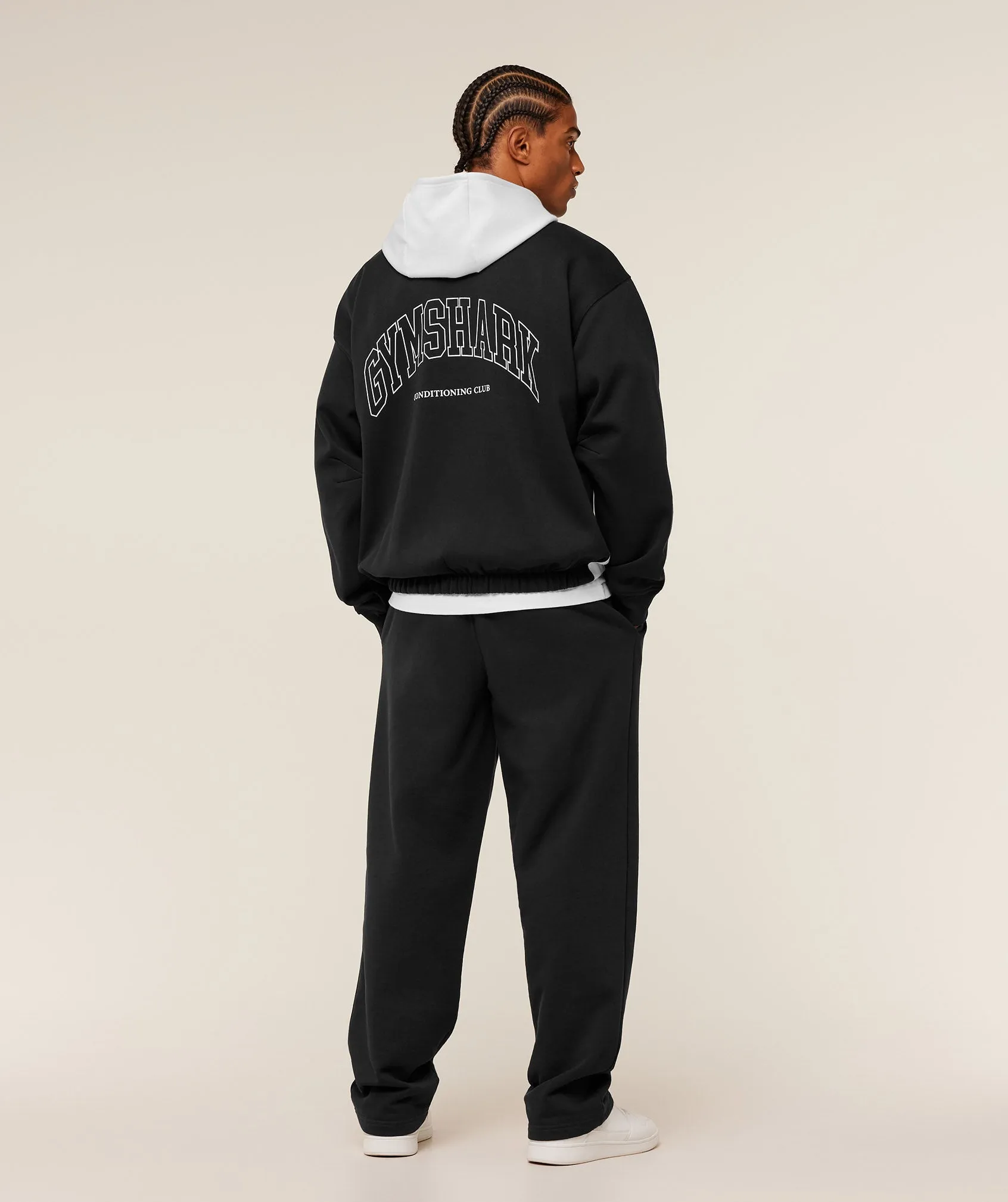 Gymshark Collegiate Tech Hoodie - GS Black sold by Gymshark product image thumbnail 4