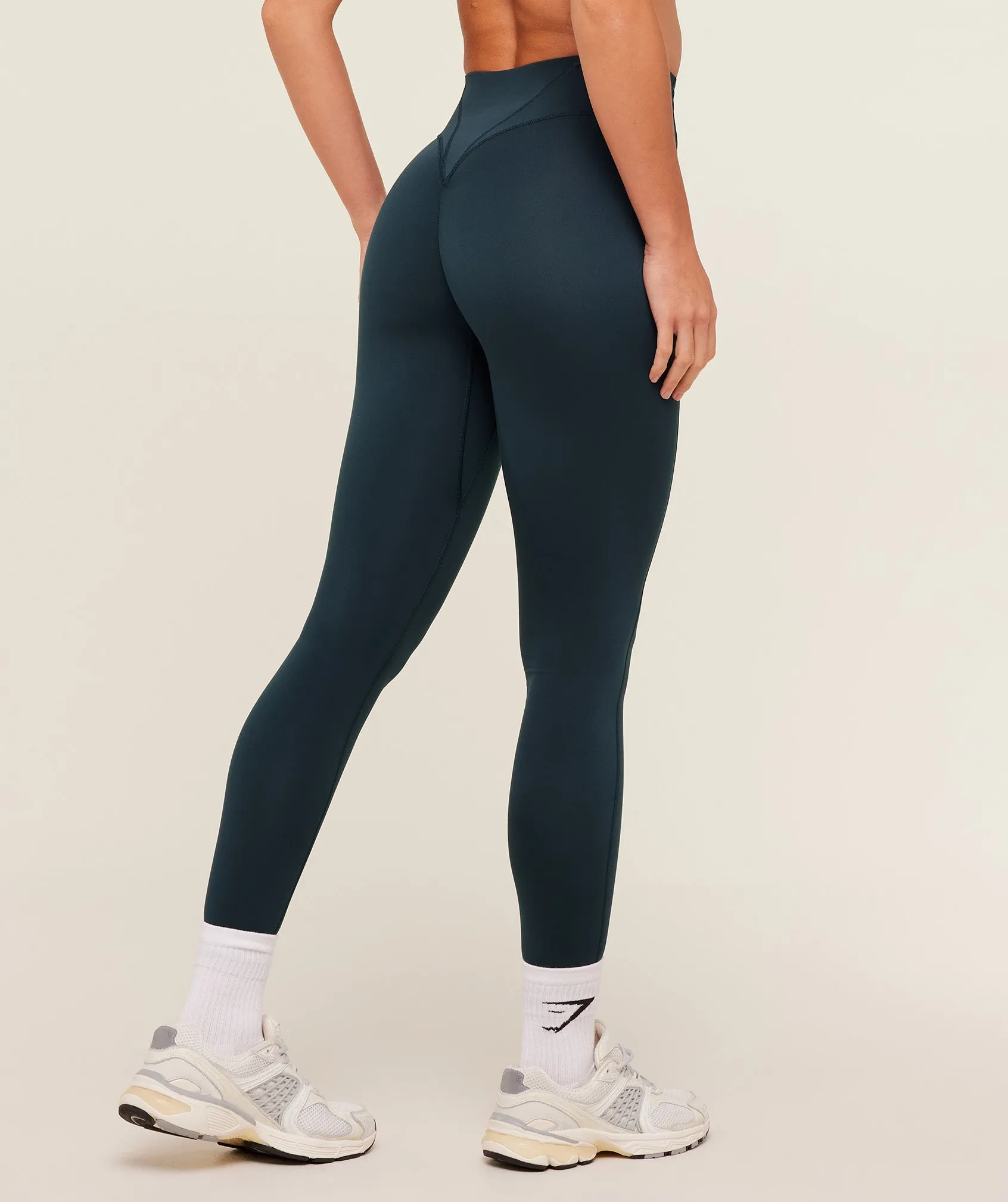 Gymshark Legacy Leggings - Deep Petrol Blue sold by Gymshark product image thumbnail 2