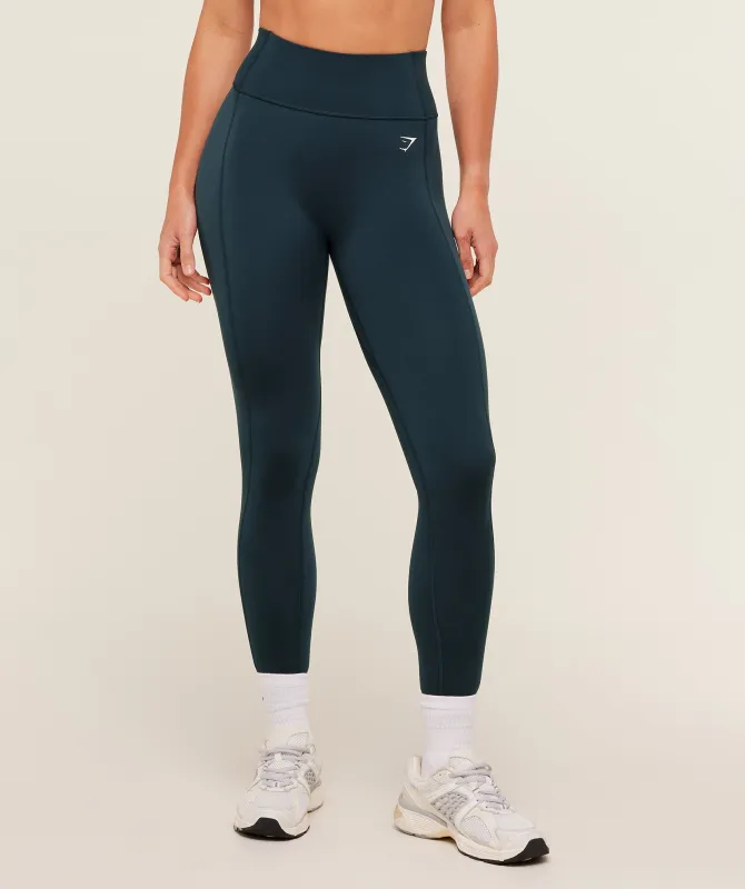 Gymshark Legacy Leggings - Deep Petrol Blue made by Gymshark