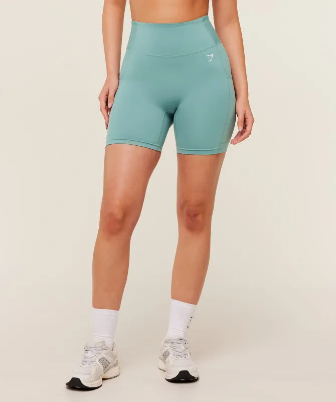 Gymshark Pocket Shorts - GS Storm Blue sold by Gymshark