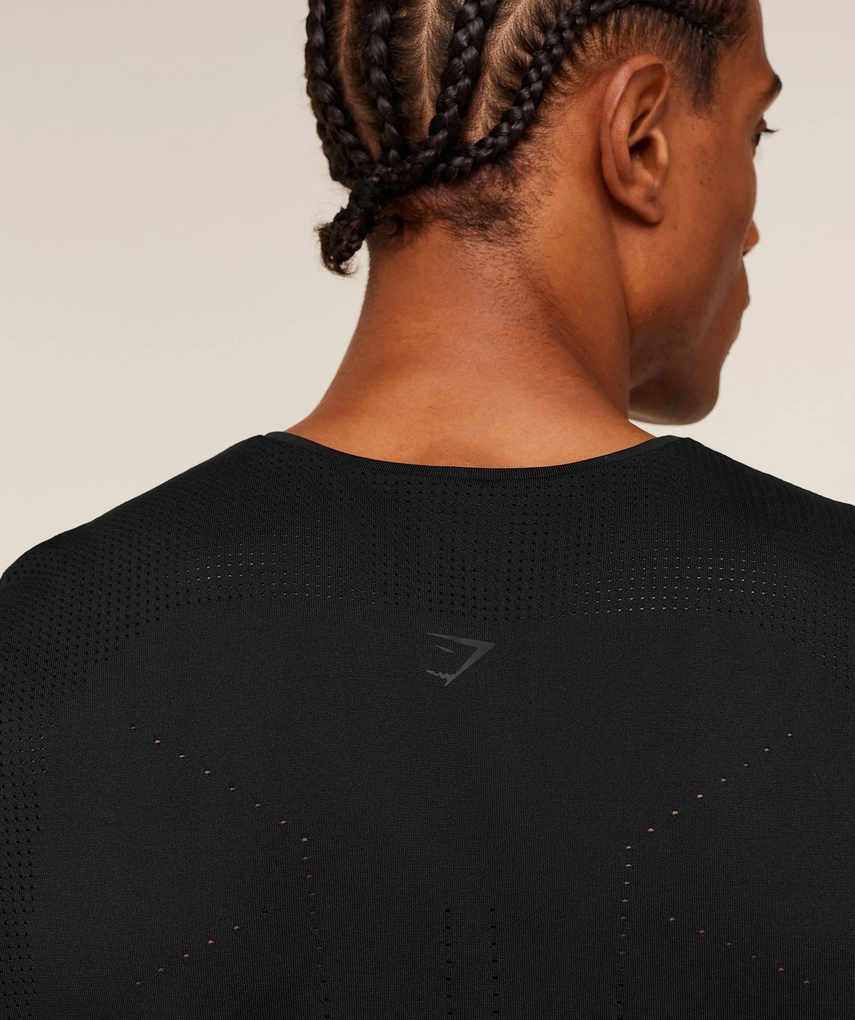 Gymshark Distance Seamless Tank - Black sold by Gymshark product image thumbnail 5