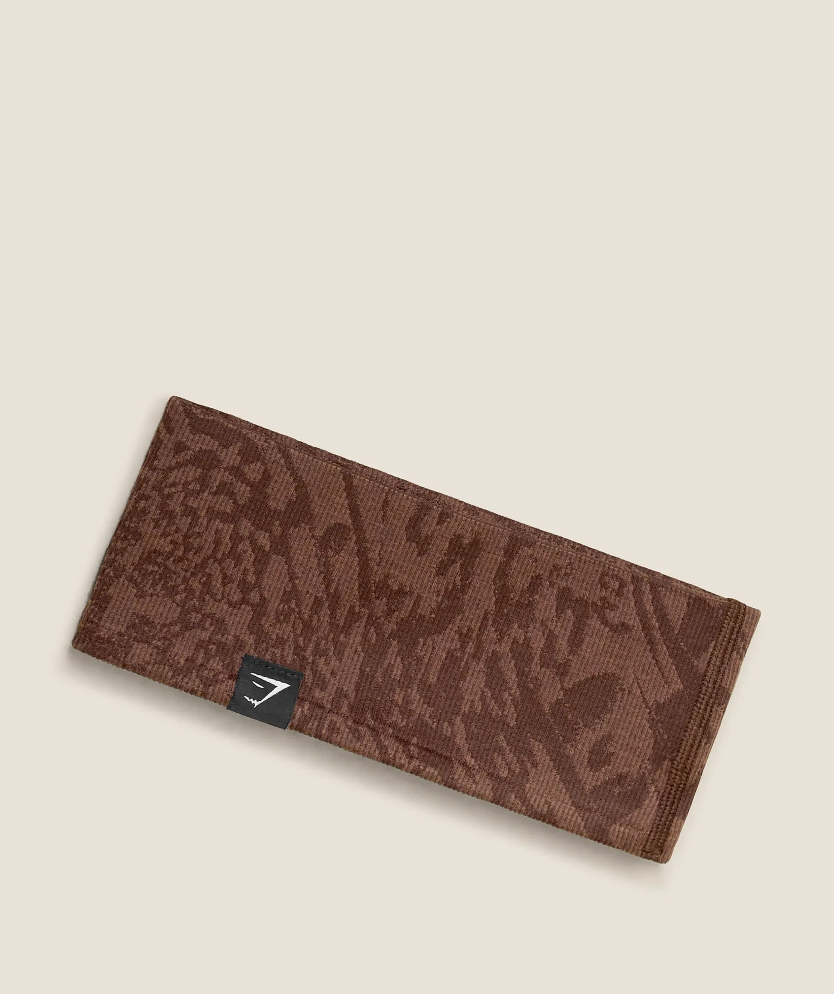 Gymshark Adapt Seamless Headband - GS Archive Brown/GS Soft Brown sold by Gymshark product image thumbnail 2