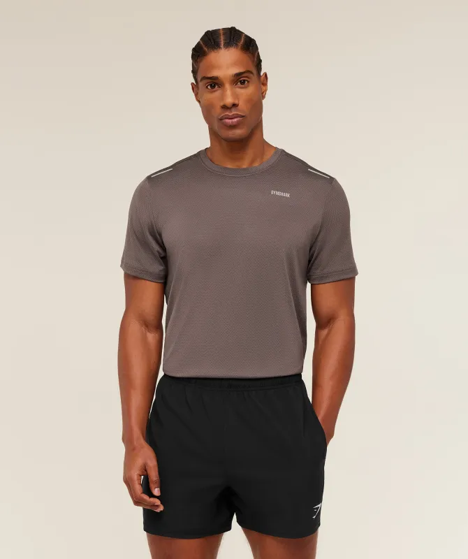 Gymshark Built For More T-Shirt - Cool Brown sold by Gymshark