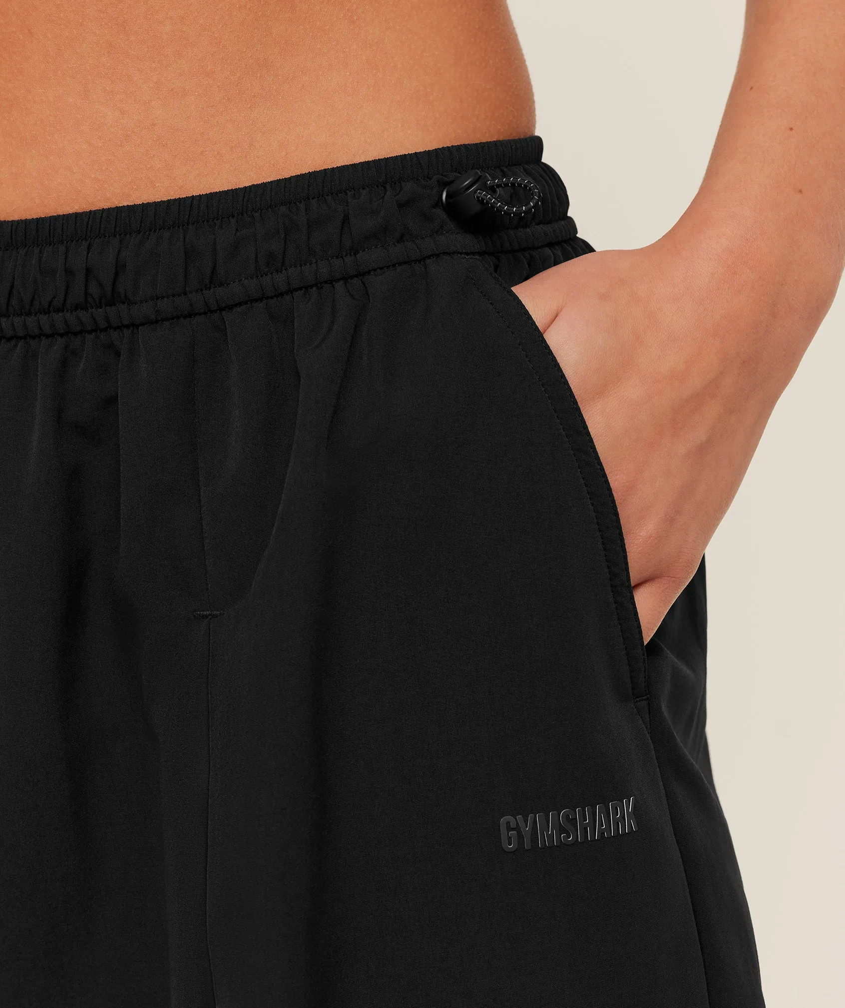 Gymshark Weekend Lifestyle Parachute Pant - GS Black sold by Gymshark product image thumbnail 5