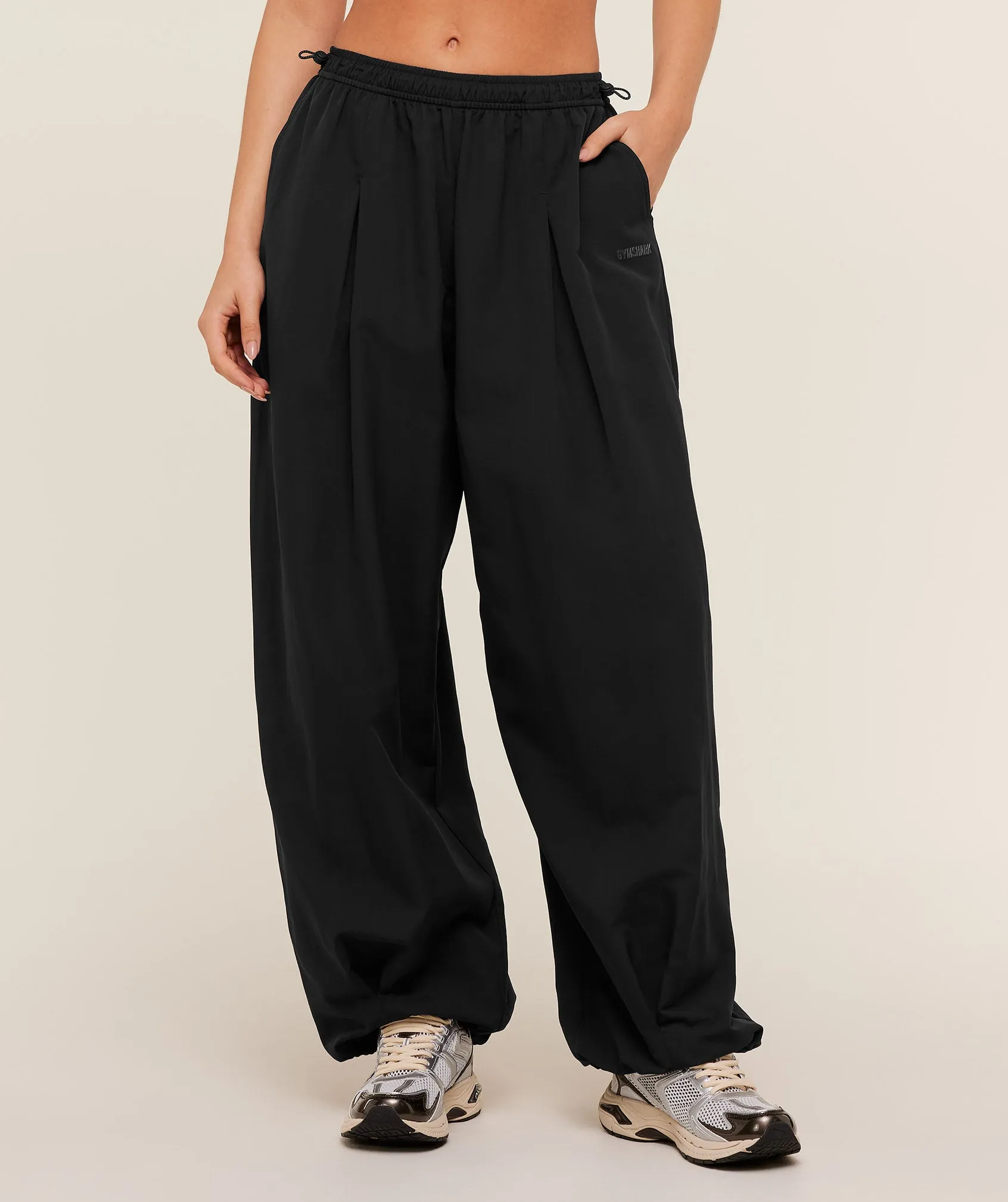 Gymshark Weekend Lifestyle Parachute Pant - GS Black sold by Gymshark