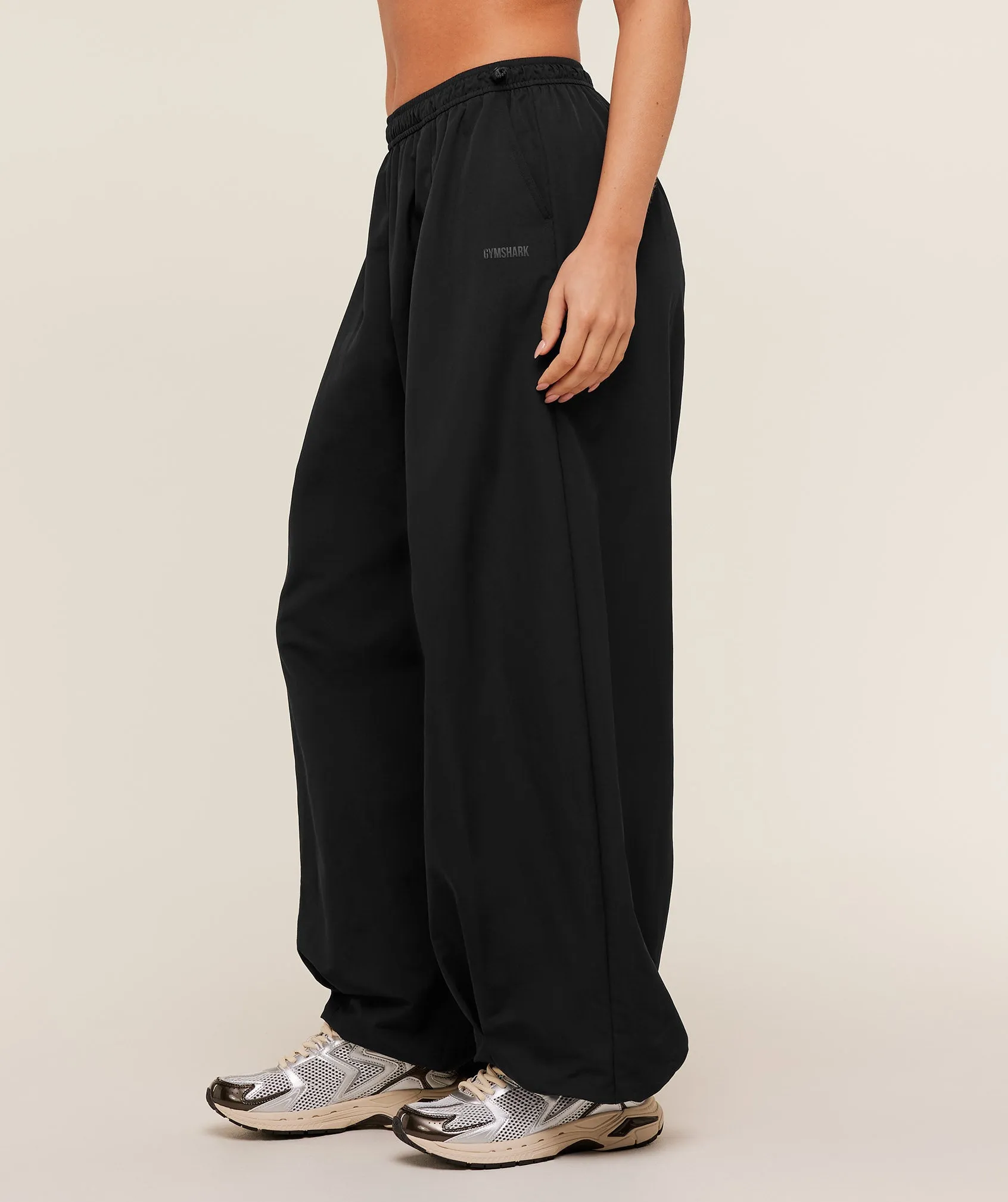 Gymshark Weekend Lifestyle Parachute Pant - GS Black sold by Gymshark product image thumbnail 2