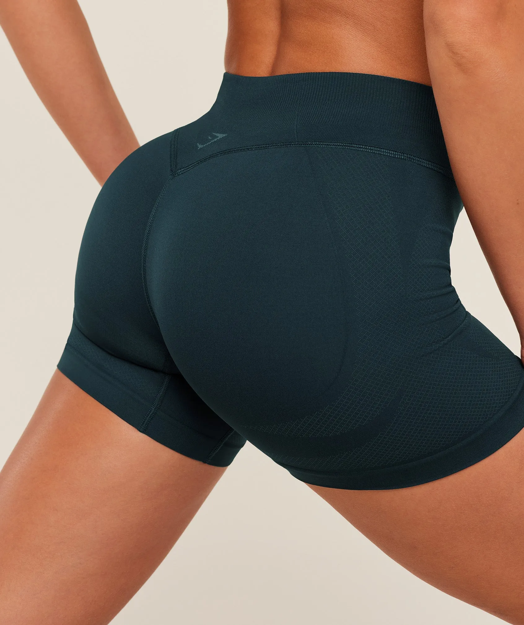 Gymshark Weekend Seamless Shorts - Deep Petrol Blue / Stealth Blue sold by Gymshark product image thumbnail 5