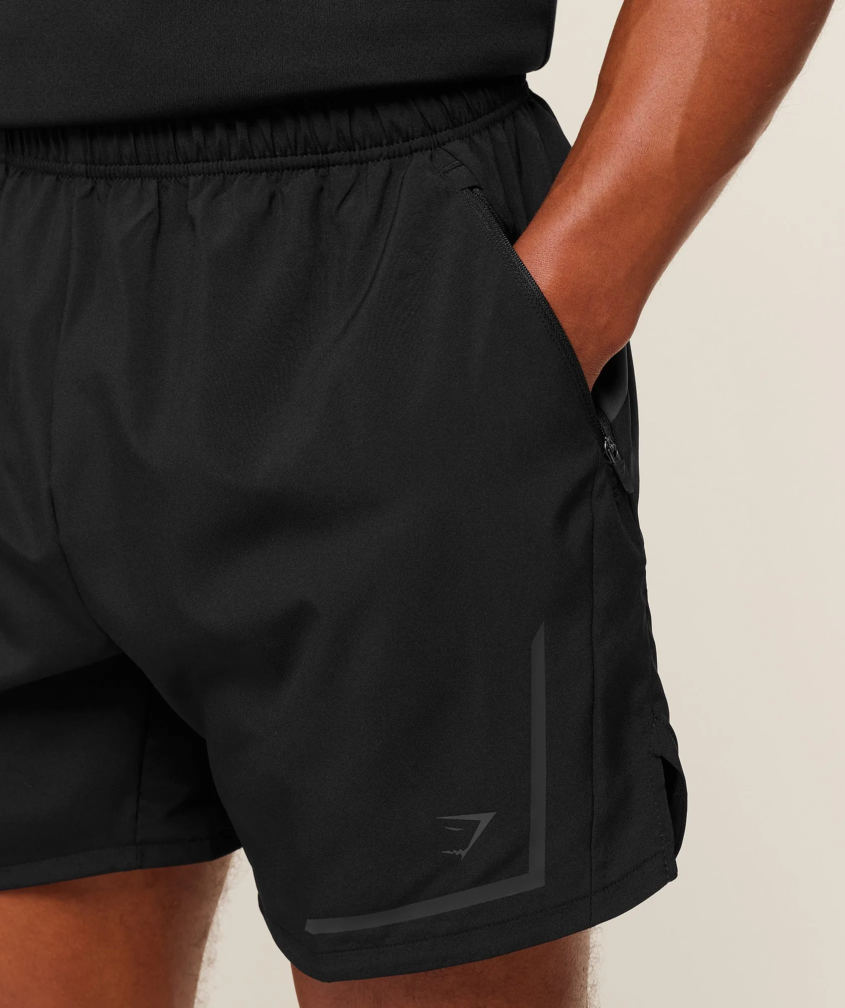 Gymshark Movement Sport 5" Short - GS Black sold by Gymshark product image thumbnail 4