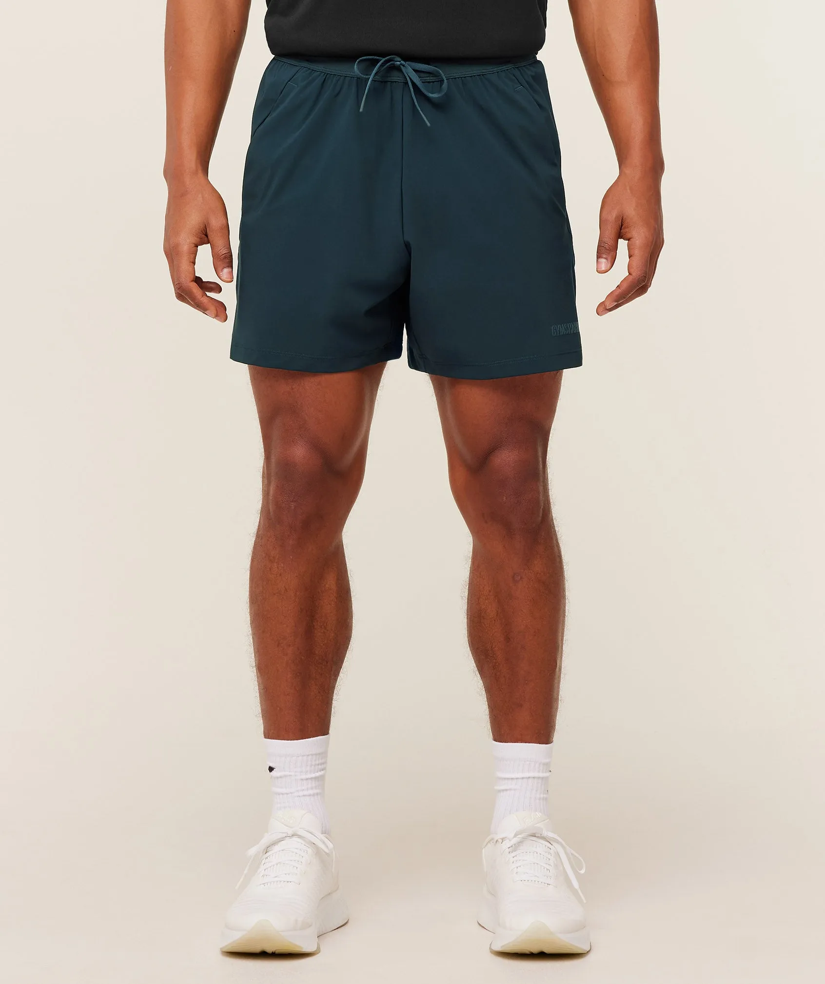 Gymshark Active Rest 6" Shorts - Deep Petrol Blue sold by Gymshark