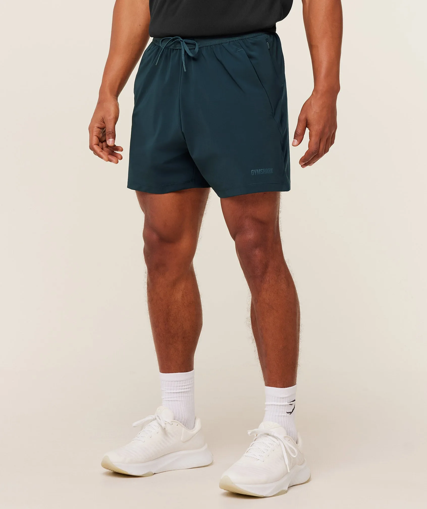 Gymshark Active Rest 6" Shorts - Deep Petrol Blue sold by Gymshark product image thumbnail 3