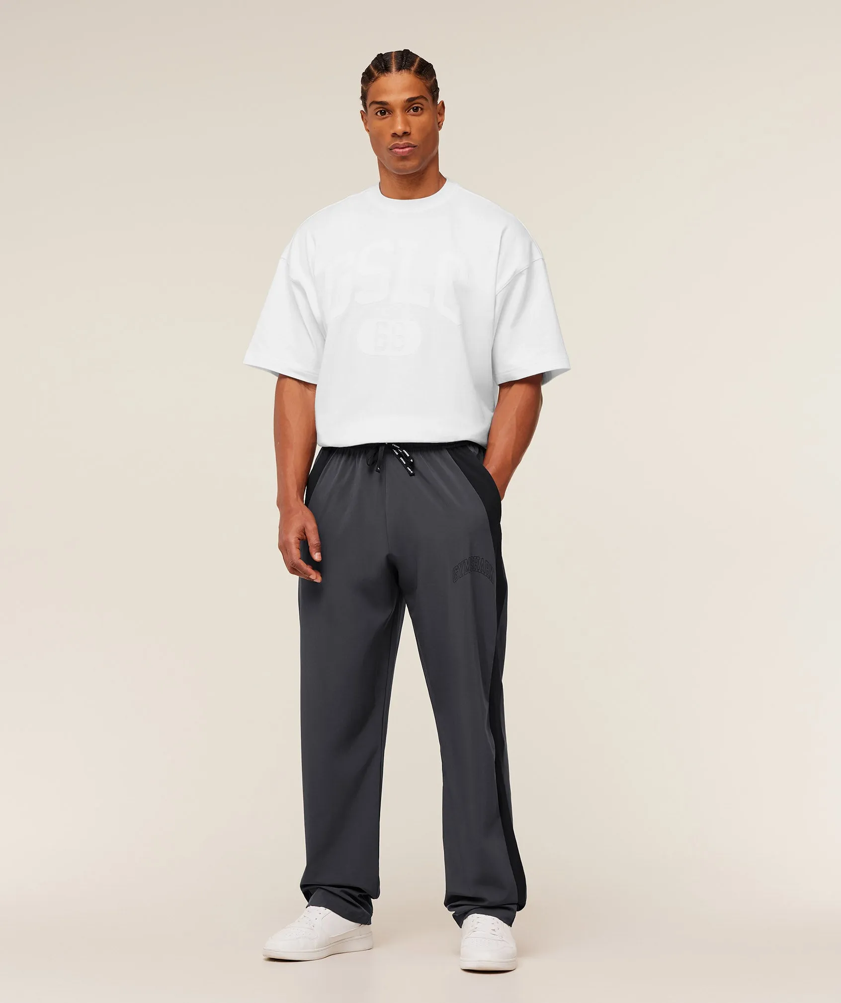 Gymshark Collegiate Tech Pants - Grey sold by Gymshark product image thumbnail 4