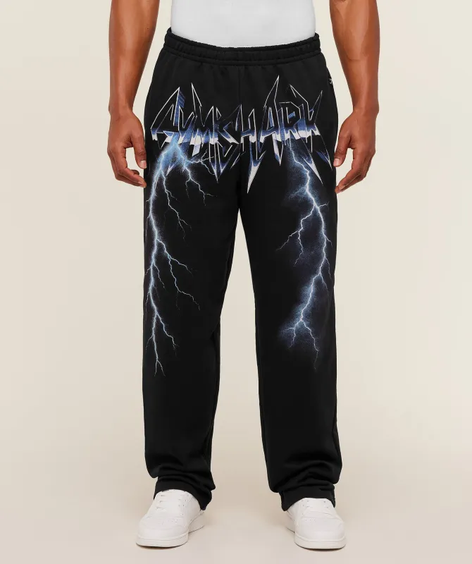 Gymshark Eagle Band Style Graphic Straight Leg Pant - GS Black sold by Gymshark