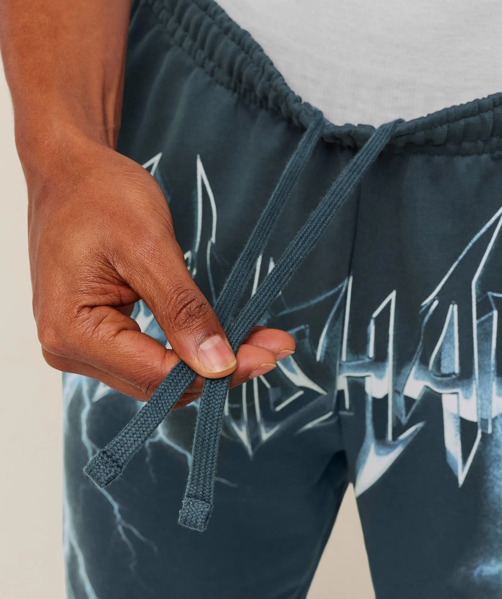 Gymshark Eagle Band Style Graphic Straight Leg Pant - GS Stealth Blue sold by Gymshark product image thumbnail 5