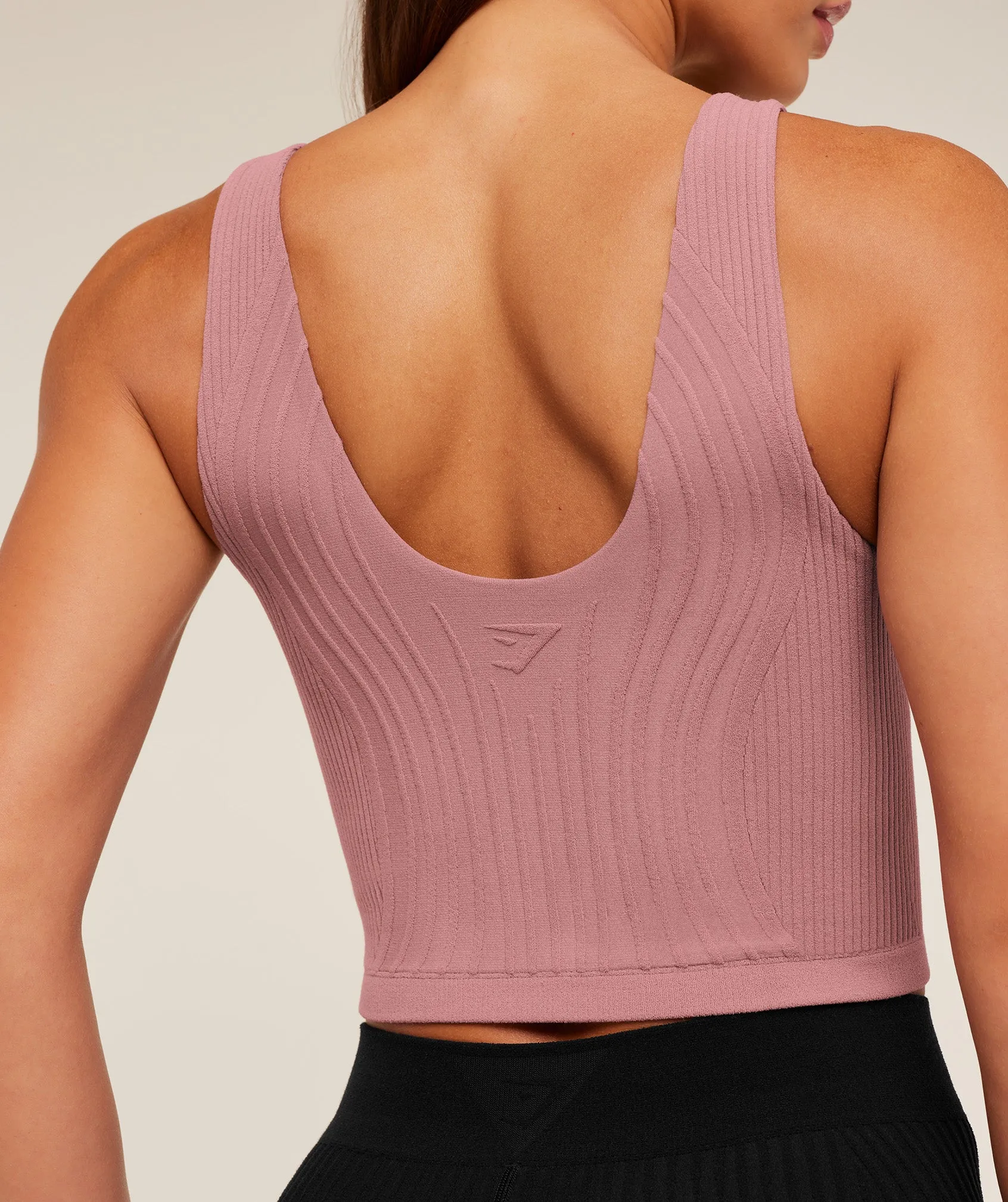 Gymshark Luxe Tank - Calm Pink sold by Gymshark product image thumbnail 5