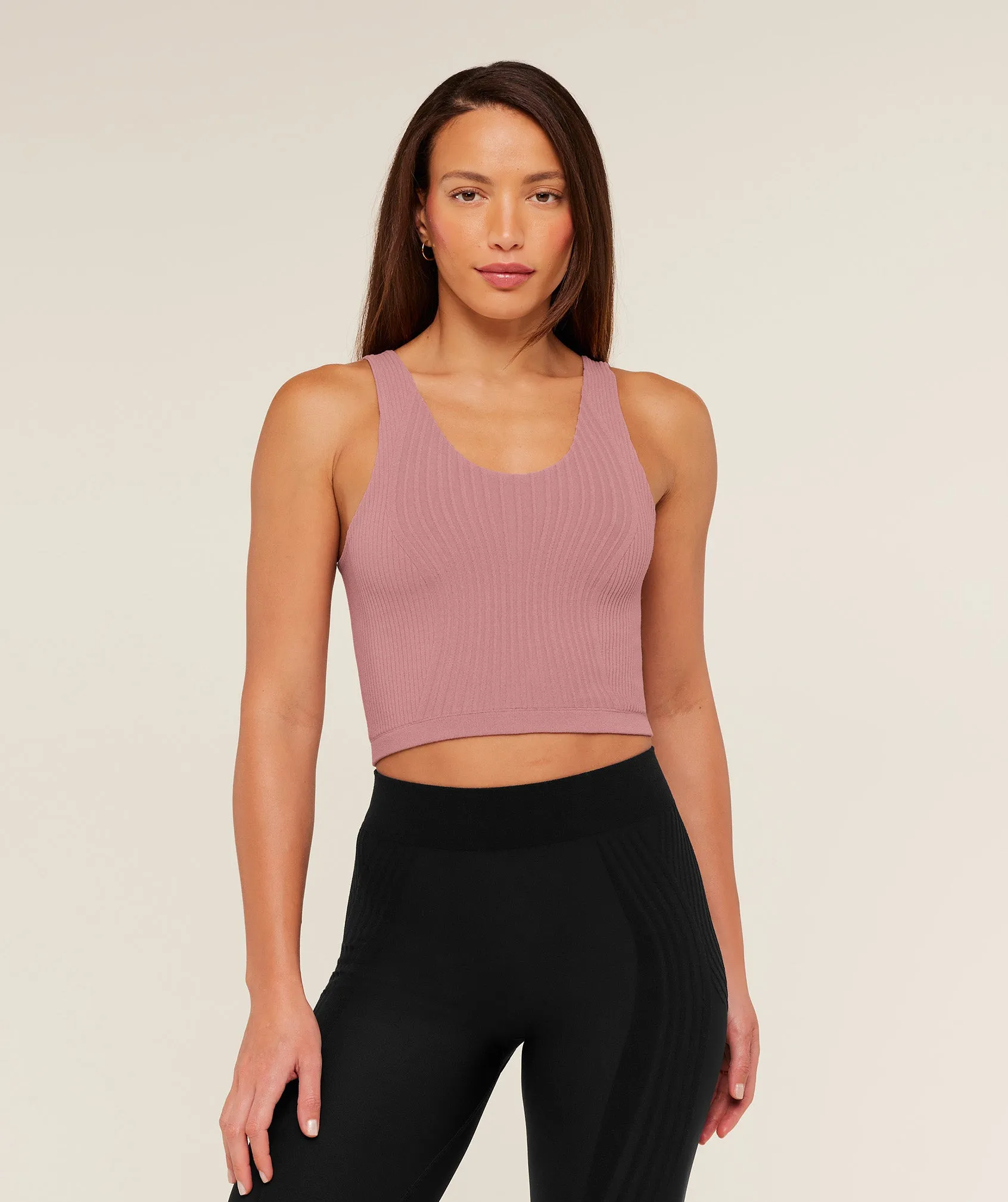 Gymshark Luxe Tank - Calm Pink sold by Gymshark