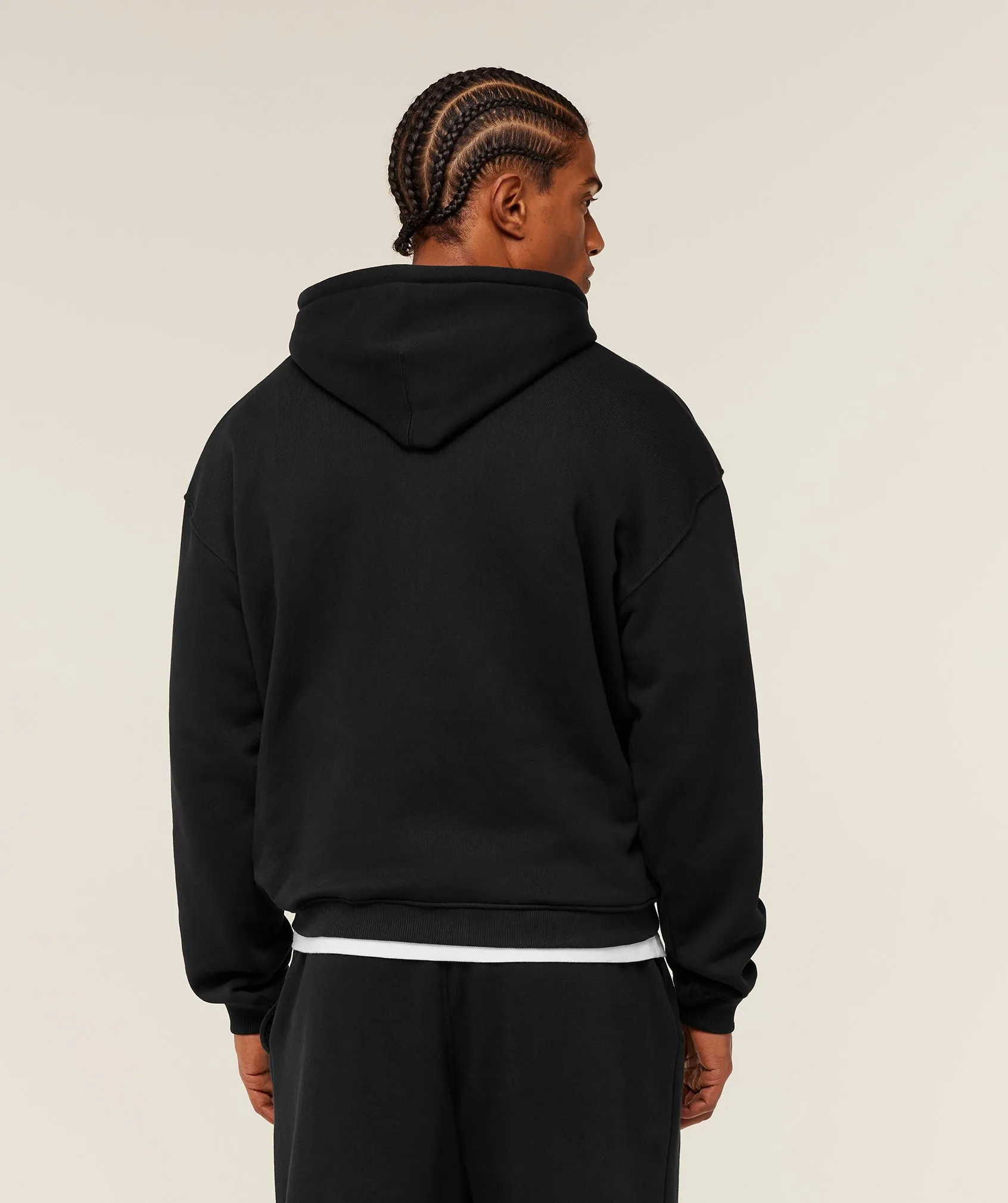 Gymshark Fade Graphic Zip Through Hoodie - GS Black sold by Gymshark product image thumbnail 2