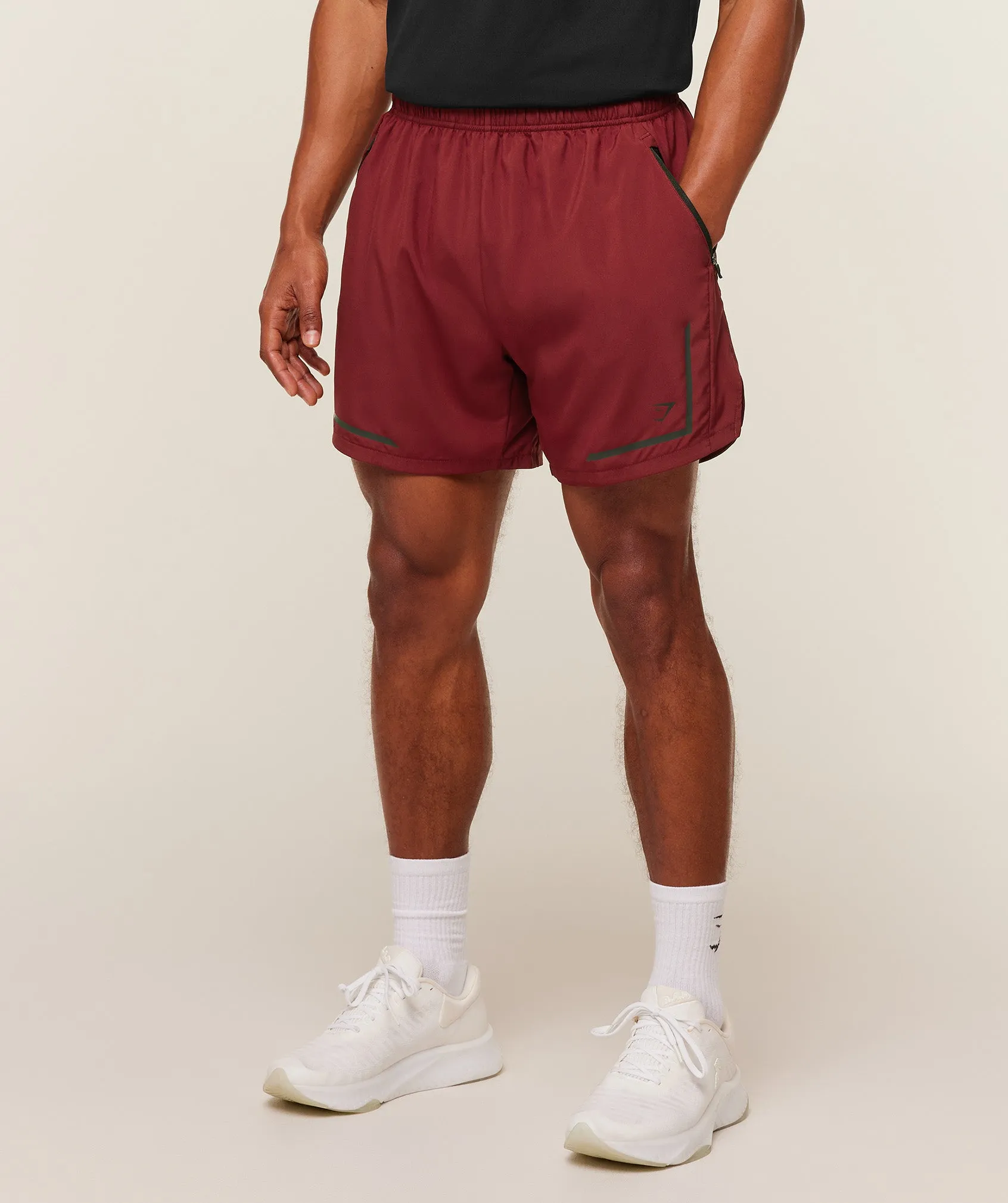 Gymshark Movement Sport 5" Short - Sets Red sold by Gymshark product image thumbnail 3