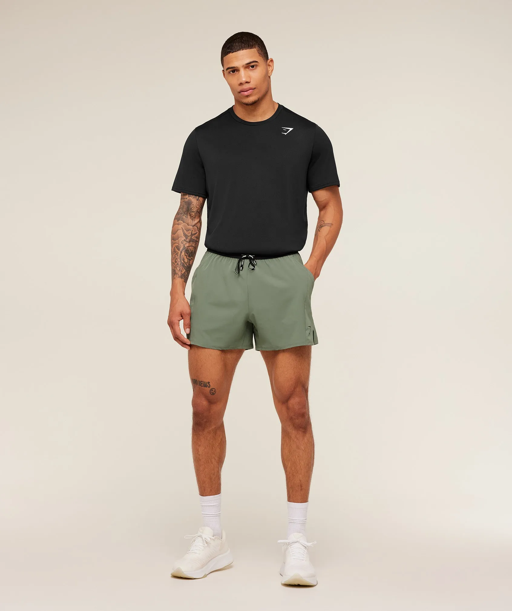 Gymshark Weekend Shorts - GS Unit Green sold by Gymshark product image thumbnail 4