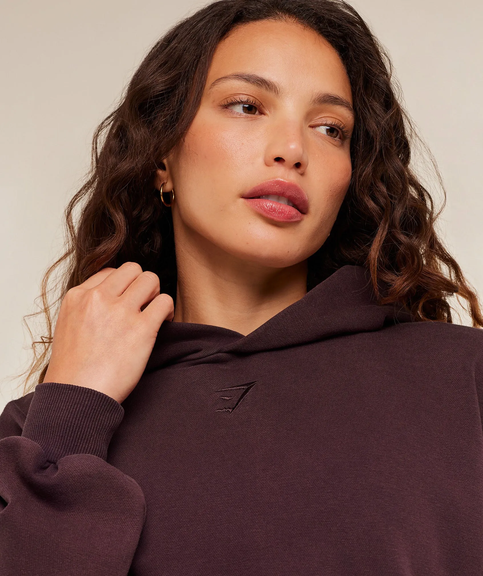 Gymshark Power Washed Oversized Hoodie - Cherry Purple/Acid Wash sold by Gymshark product image thumbnail 3