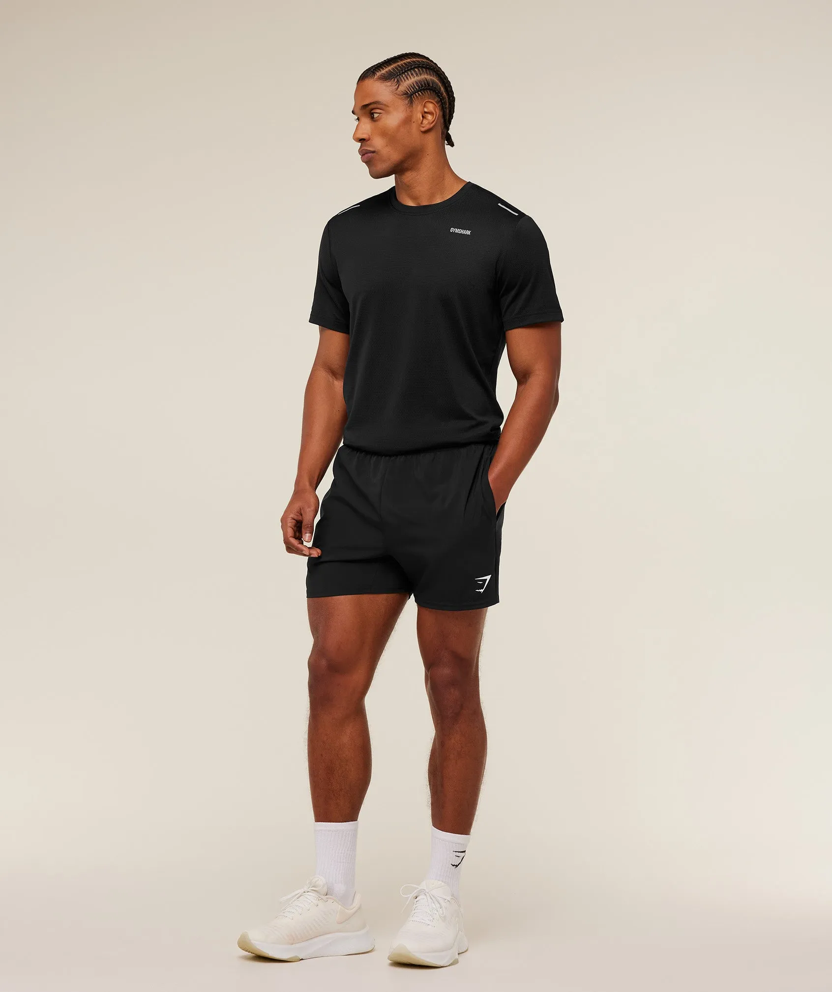 Gymshark Built For More T-Shirt - GS Black sold by Gymshark product image thumbnail 5