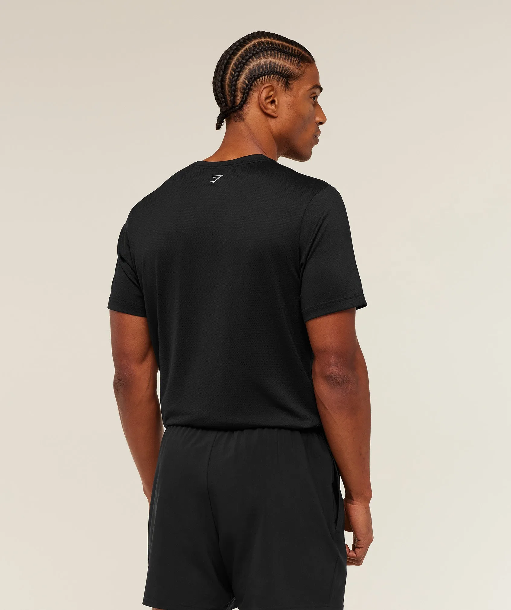 Gymshark Built For More T-Shirt - GS Black sold by Gymshark product image thumbnail 2