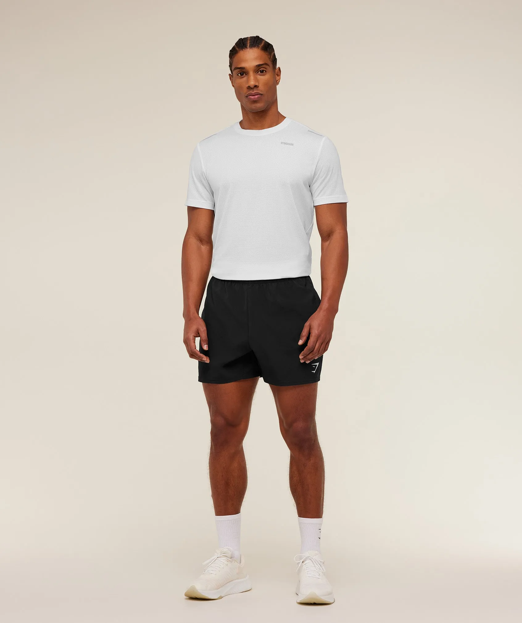 Gymshark Built For More T-Shirt - GS White sold by Gymshark product image thumbnail 5