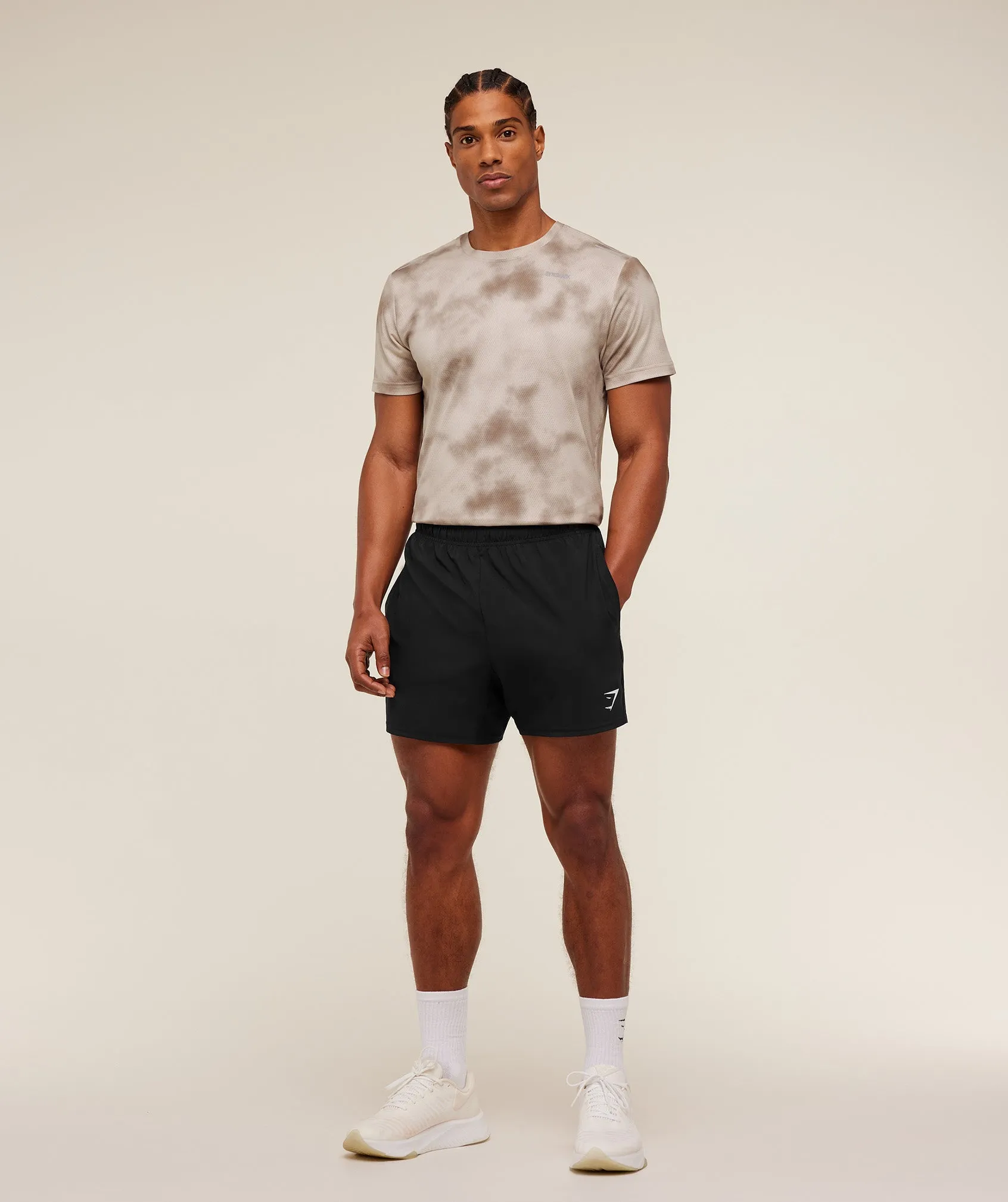 Gymshark Built For More T-Shirt - Pebble Grey sold by Gymshark product image thumbnail 5