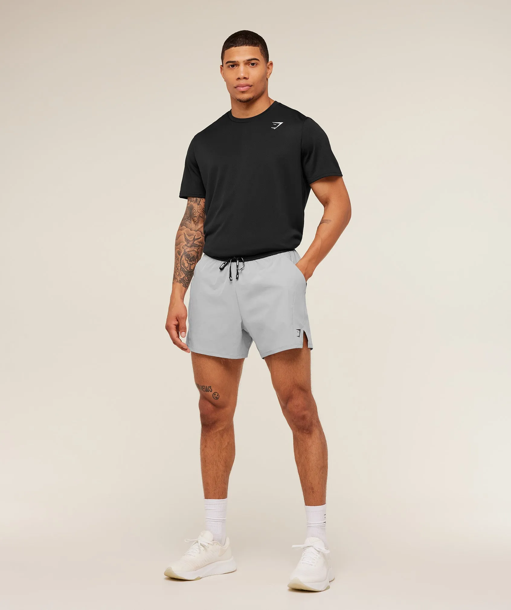 Gymshark Weekend Shorts - Stratus Grey sold by Gymshark product image thumbnail 4