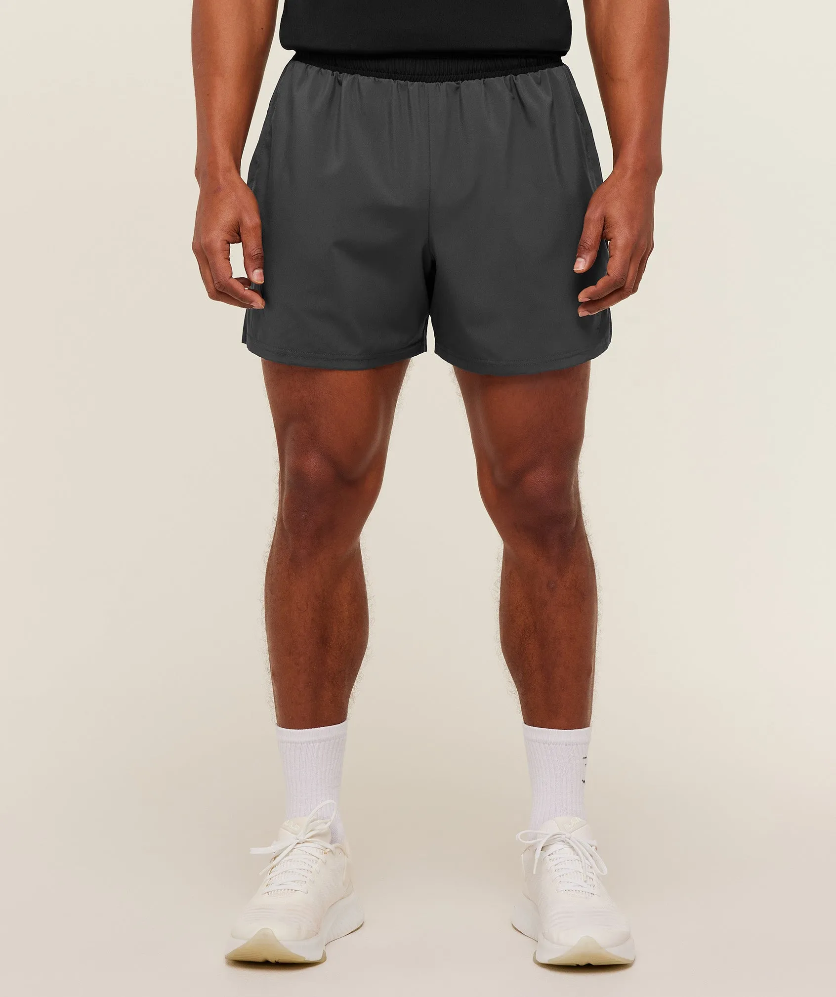 Gymshark Arrival Contrast Shorts - GS Onyx Grey/GS Black sold by Gymshark