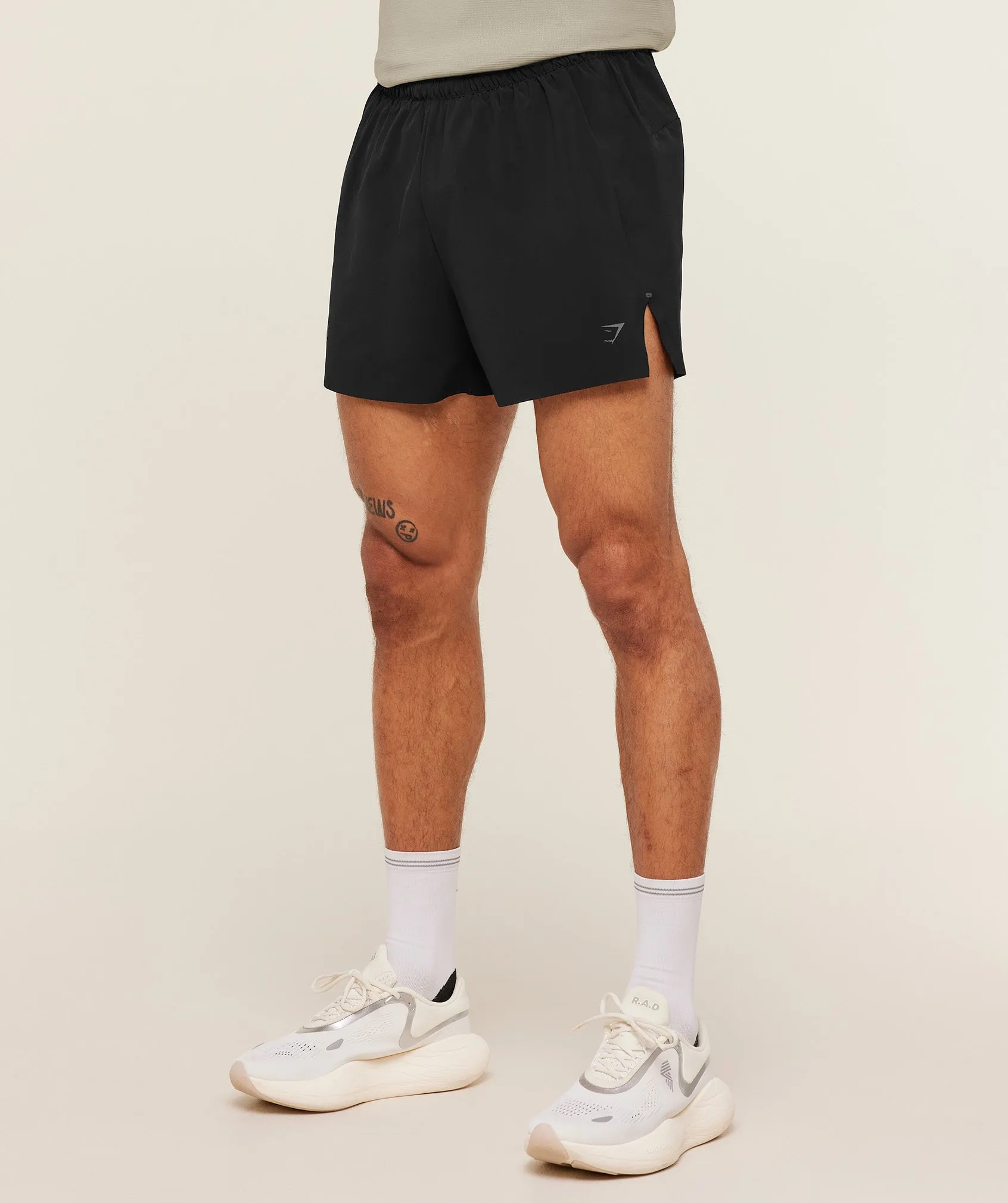 Gymshark Running Elite 5" Short - Black sold by Gymshark product image thumbnail 3