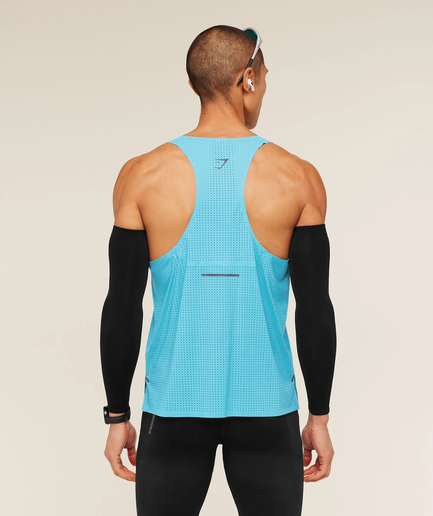Gymshark Running Elite Race Vest - Brand Blue sold by Gymshark product image thumbnail 2