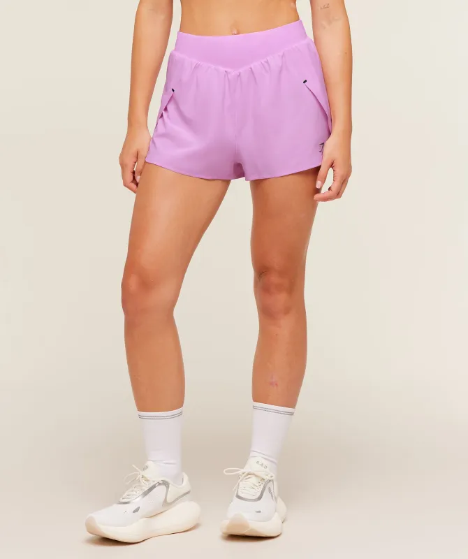 Gymshark Running Elite 4" Loose Fit Shorts - Sour Pink sold by Gymshark