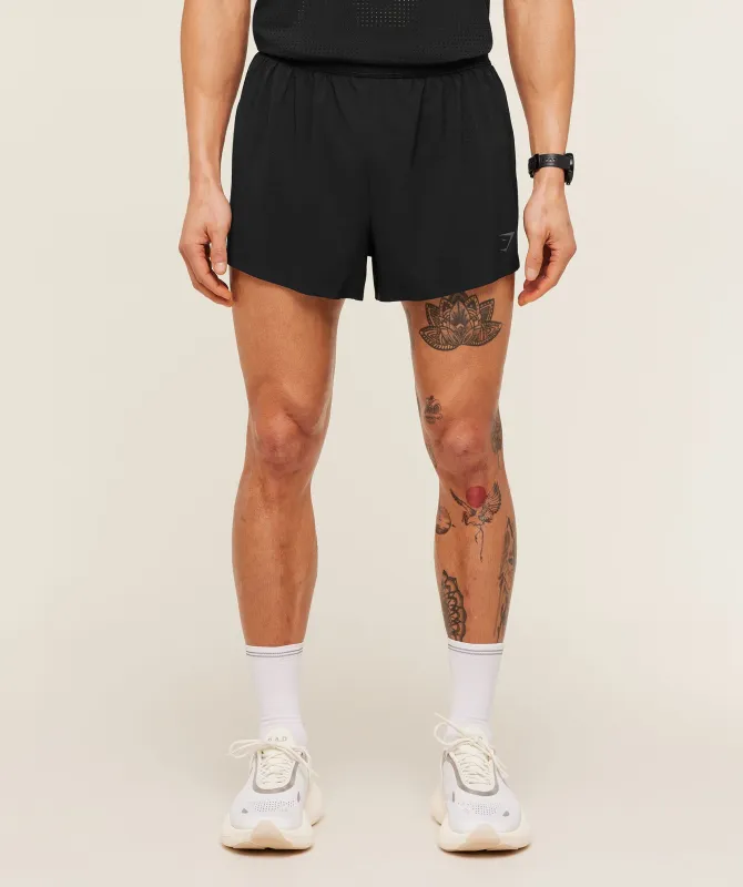 Gymshark Running Elite Race 5" Short - Black made by Gymshark