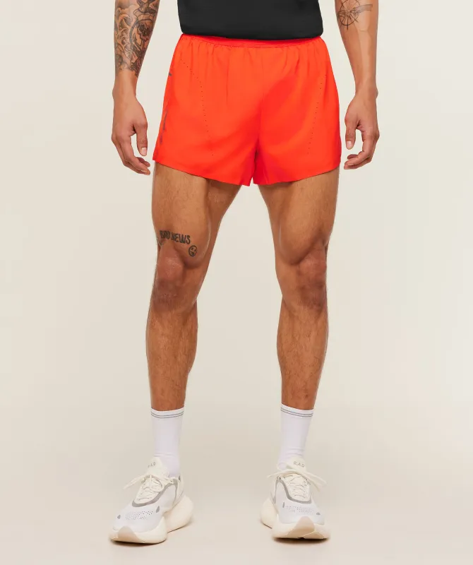 Gymshark Running Elite Race 5" Short - Electric Orange made by Gymshark