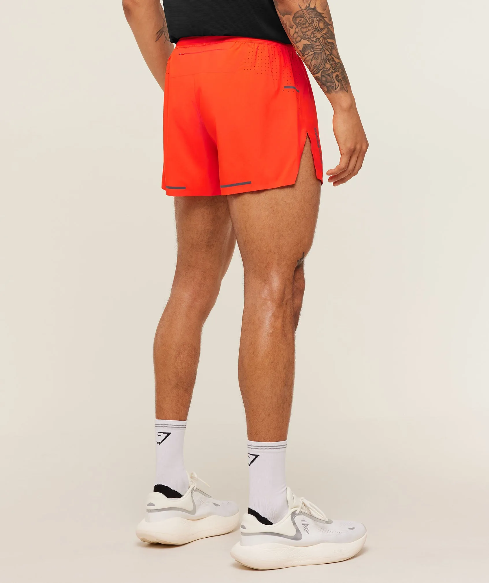 Gymshark Running Elite Race 5" Short - Electric Orange sold by Gymshark product image thumbnail 2