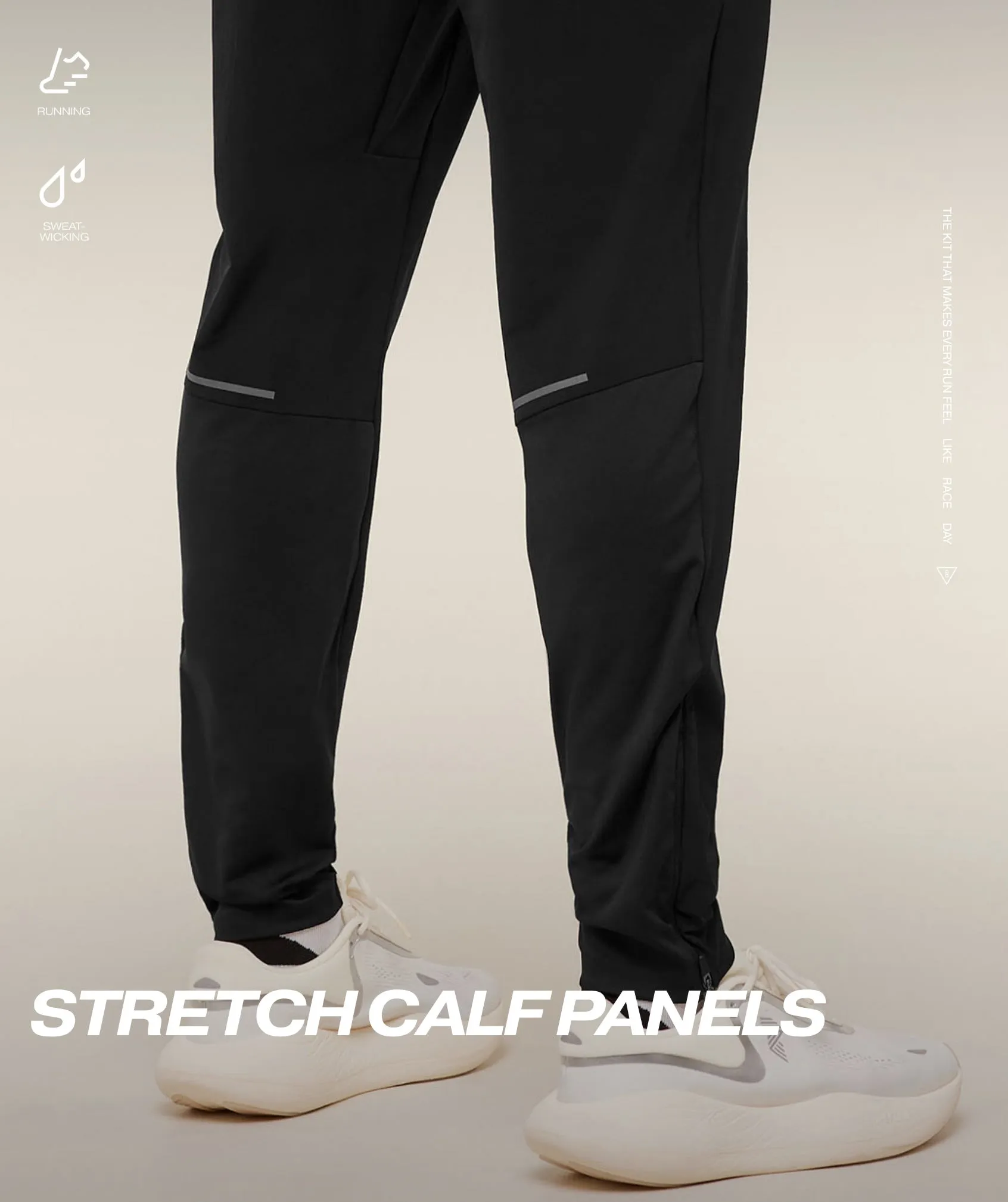 Gymshark Running Elite Joggers - Black sold by Gymshark product image thumbnail 2