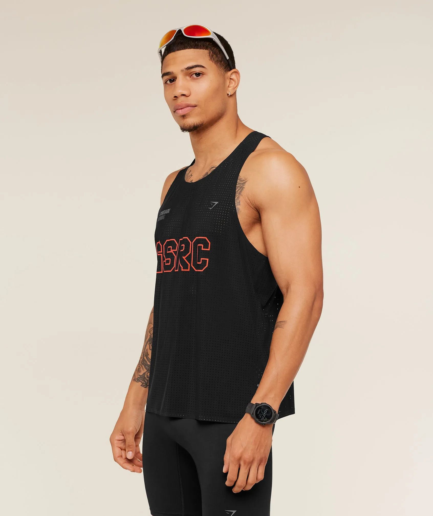 Gymshark Running Elite Race Vest - Black sold by Gymshark product image thumbnail 4