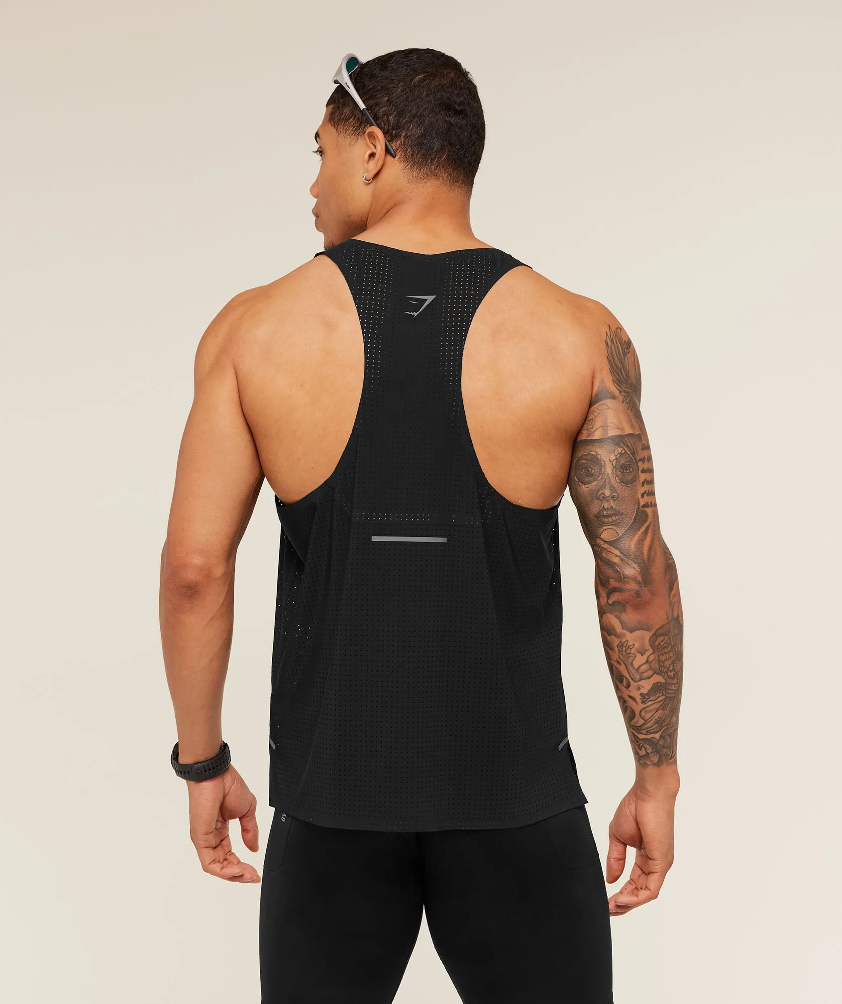 Gymshark Running Elite Race Vest - Black sold by Gymshark product image thumbnail 3