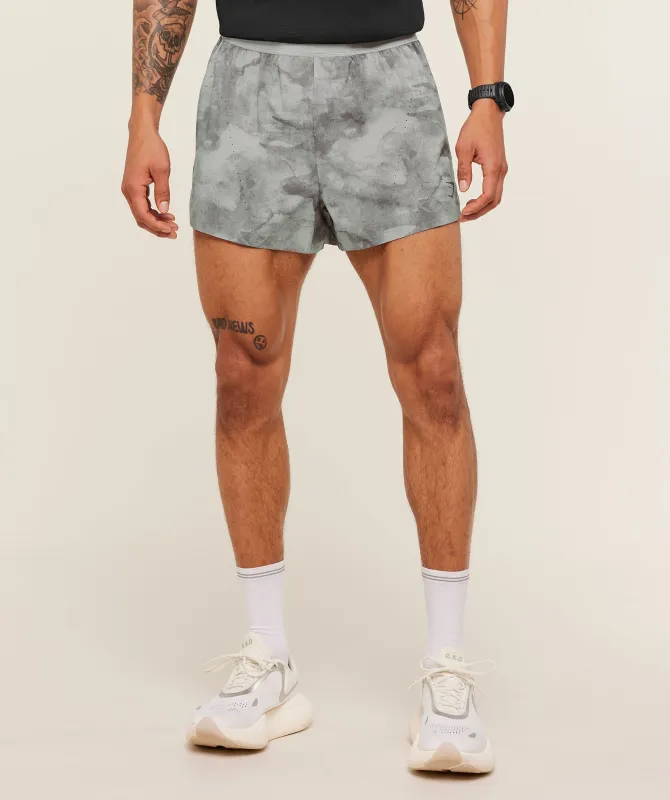 Gymshark Running Elite Race 5" Short - Smokey Grey sold by Gymshark