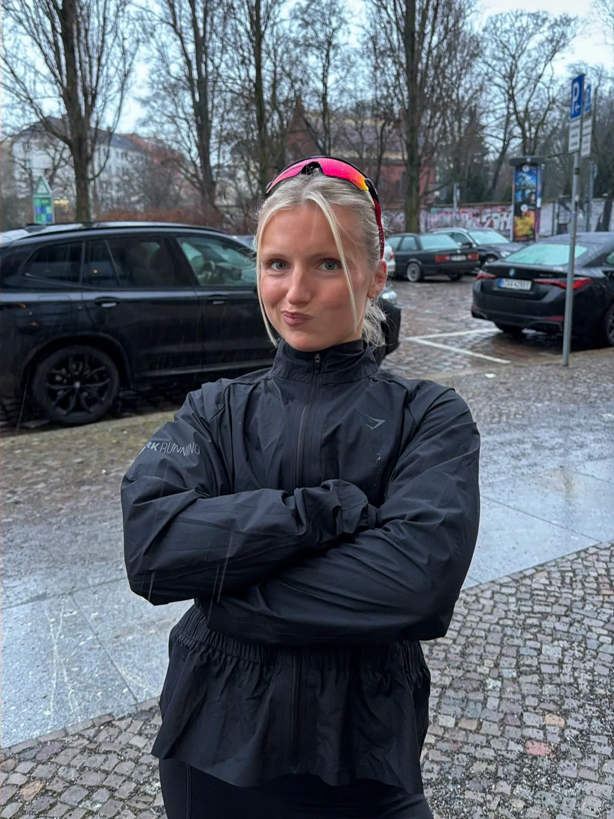 Gymshark Running Elite Windproof Jacket - Black sold by Gymshark product image thumbnail 2