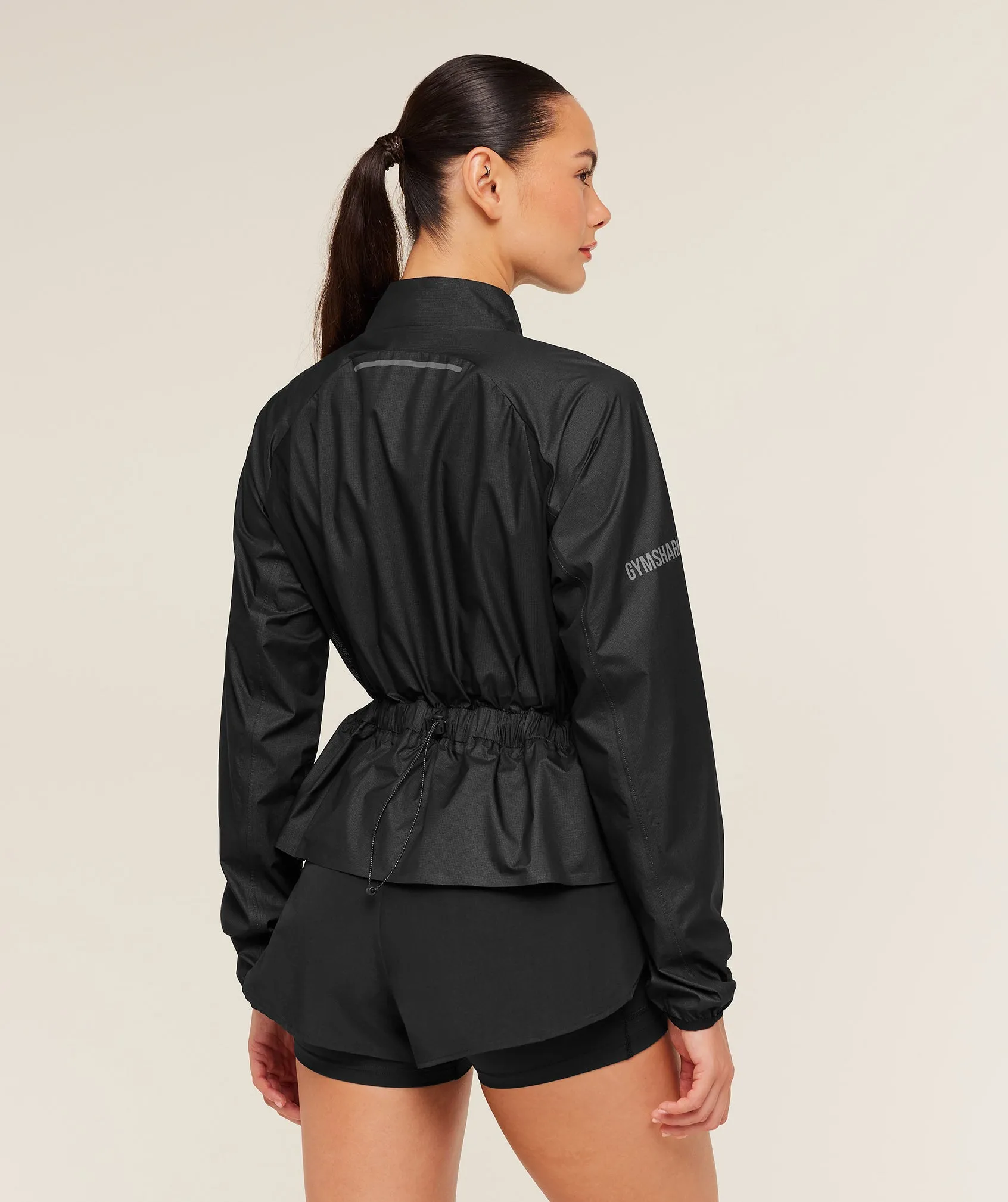 Gymshark Running Elite Windproof Jacket - Black sold by Gymshark product image thumbnail 3