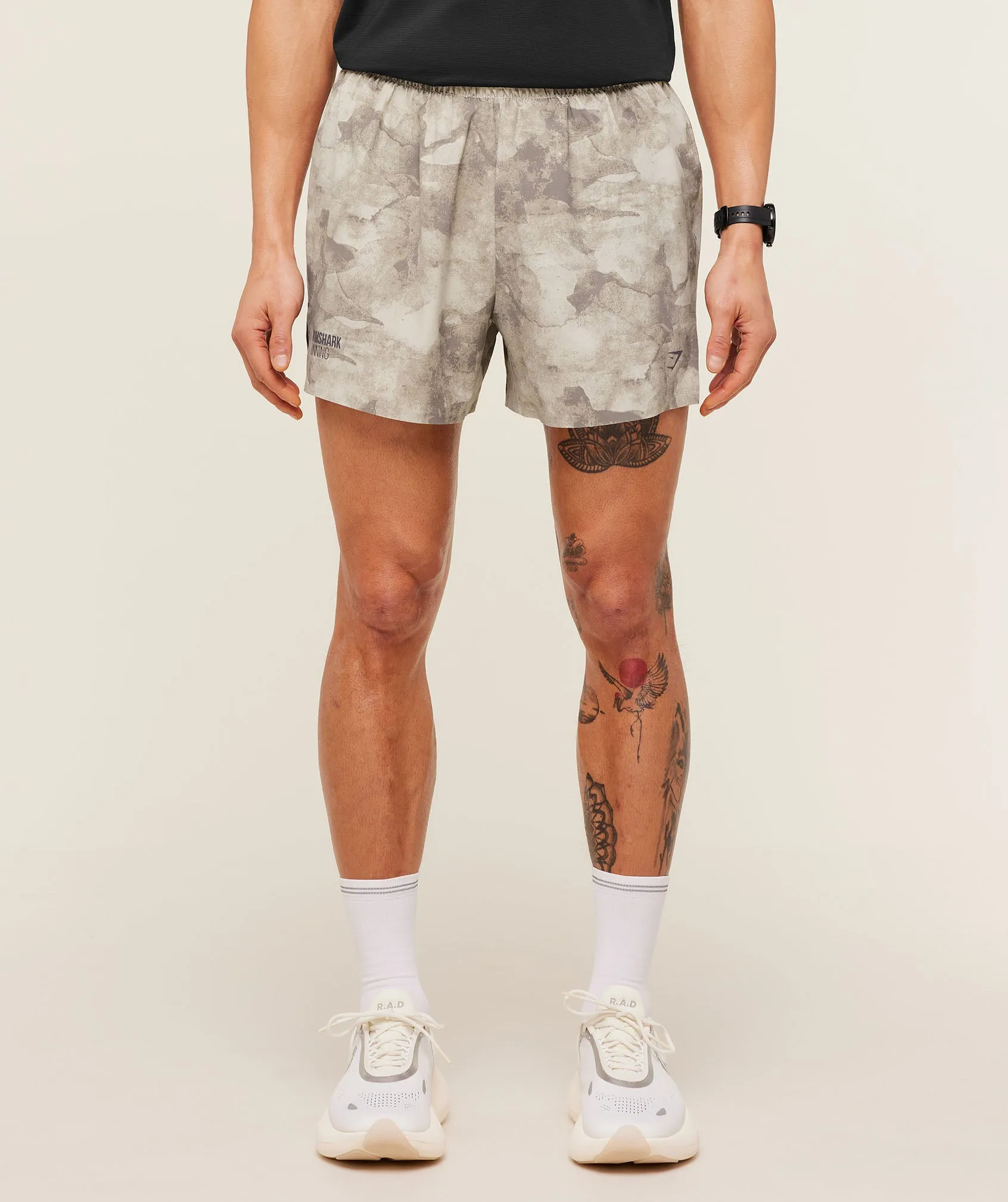 Gymshark Running Elite 5" Short - Pebble Grey sold by Gymshark