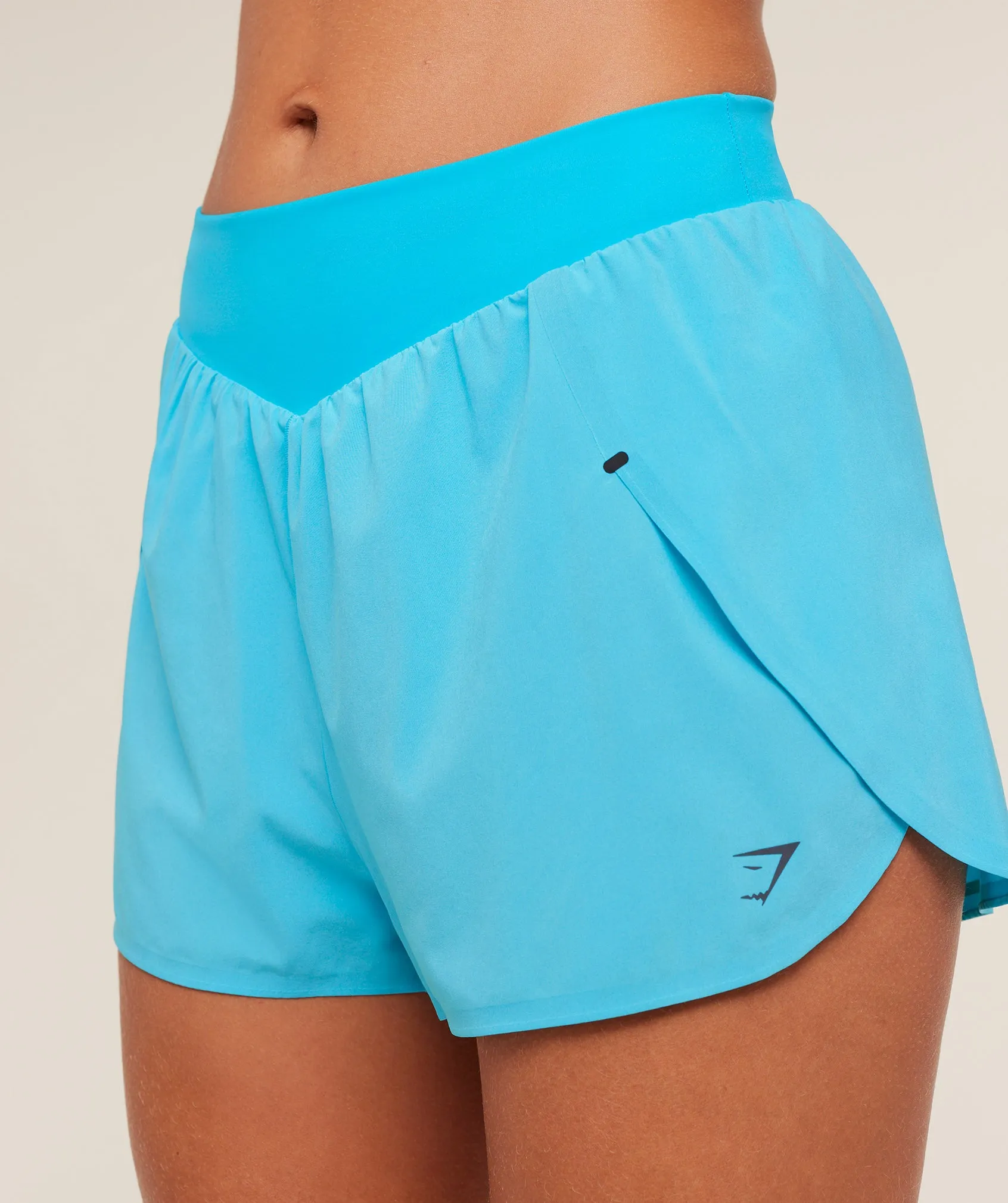 Gymshark Running Elite 4" Loose Fit Shorts - Brand Blue sold by Gymshark product image thumbnail 5